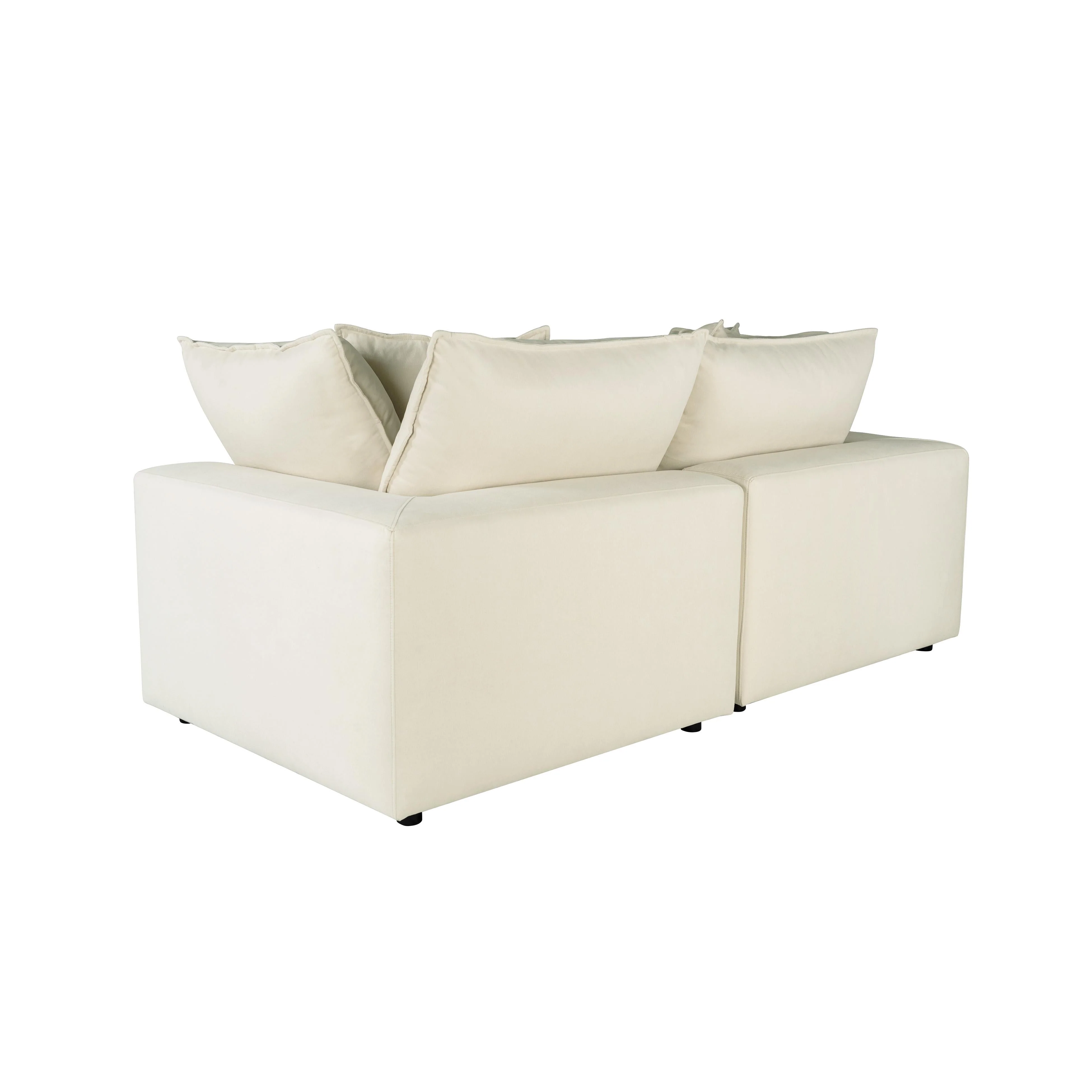 Cali Performance Fabric Modular Loveseat - Image 17