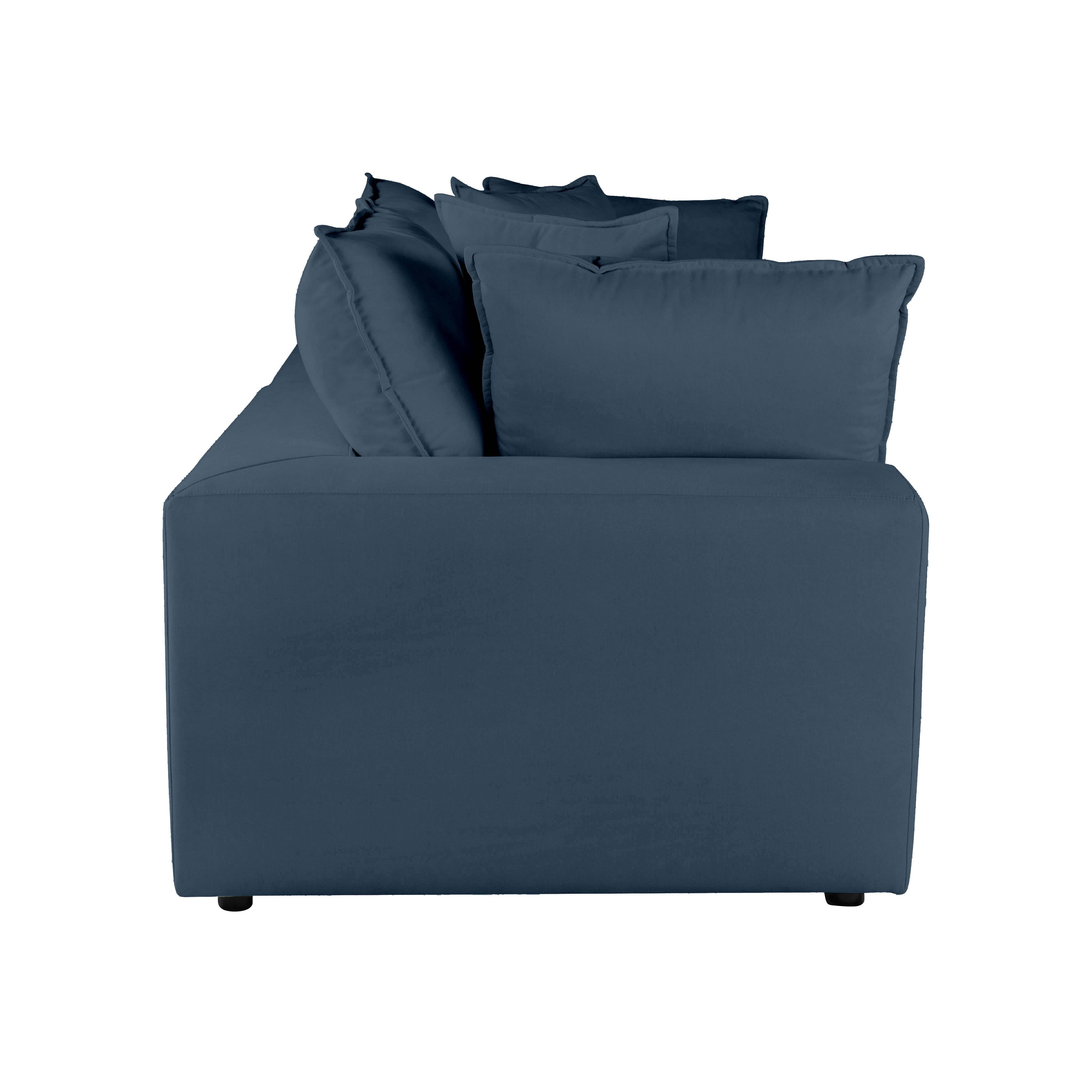 Cali Performance Fabric Modular Loveseat - Image 22