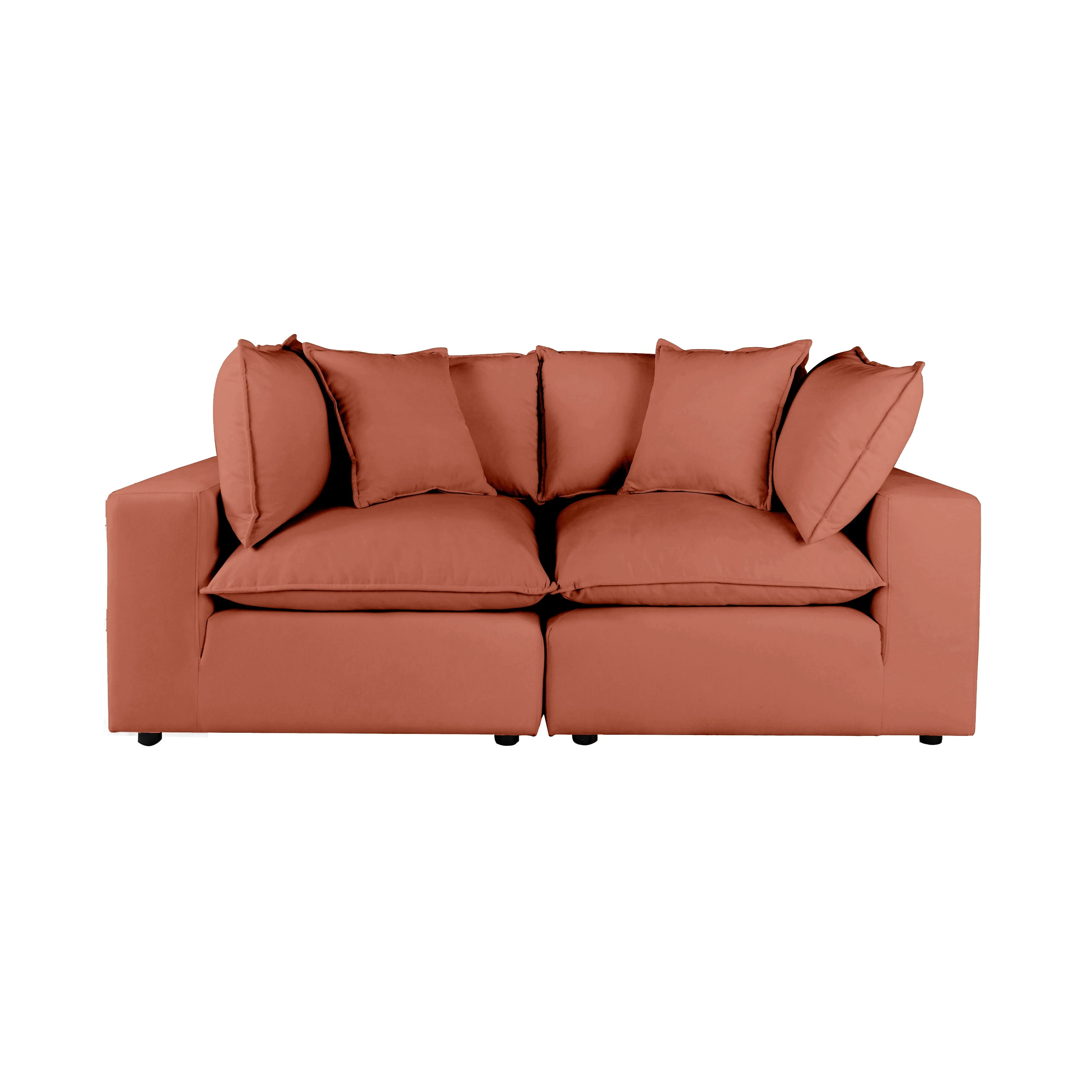 Cali Performance Fabric Modular Loveseat - Image 27