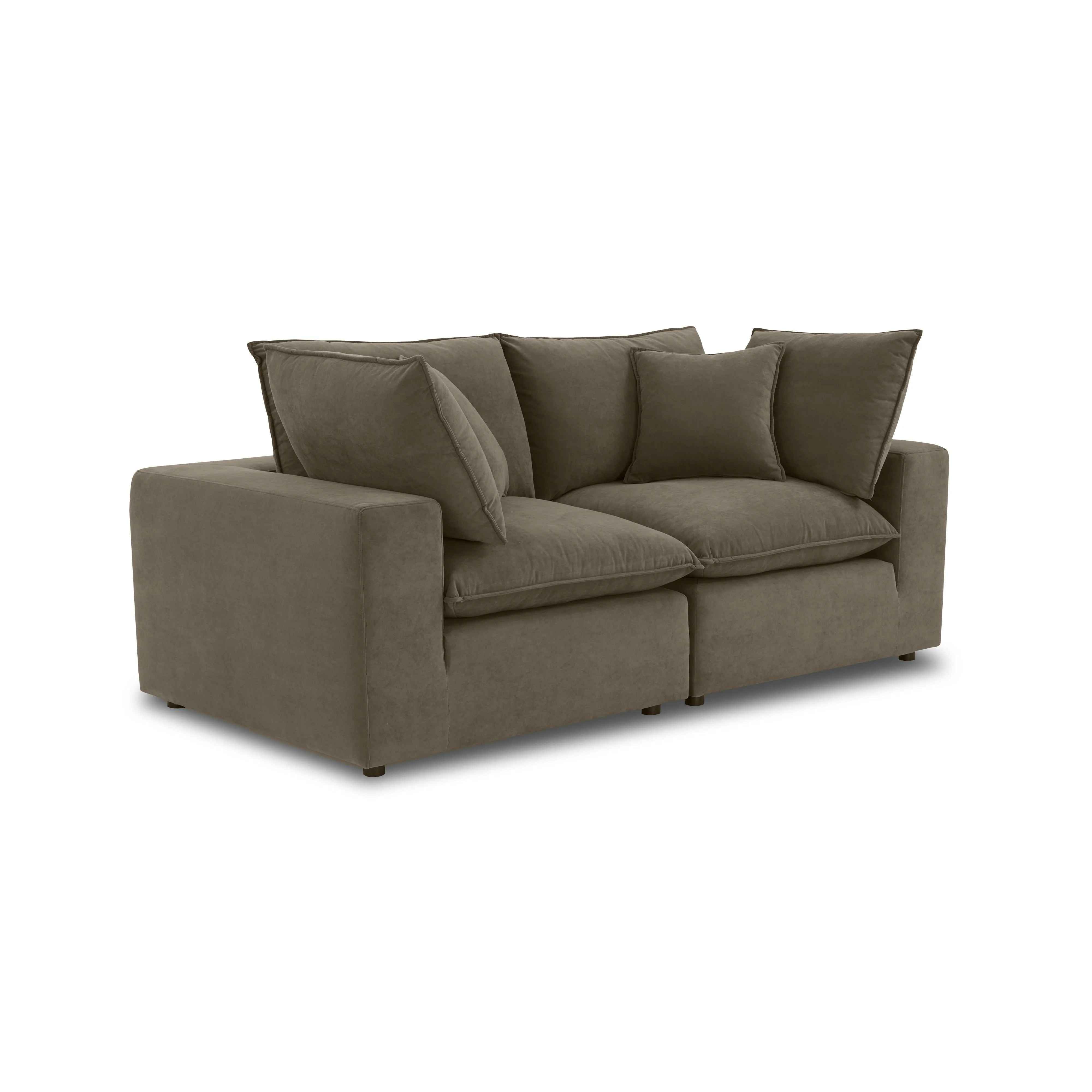 Cali Performance Fabric Modular Loveseat - Image 31