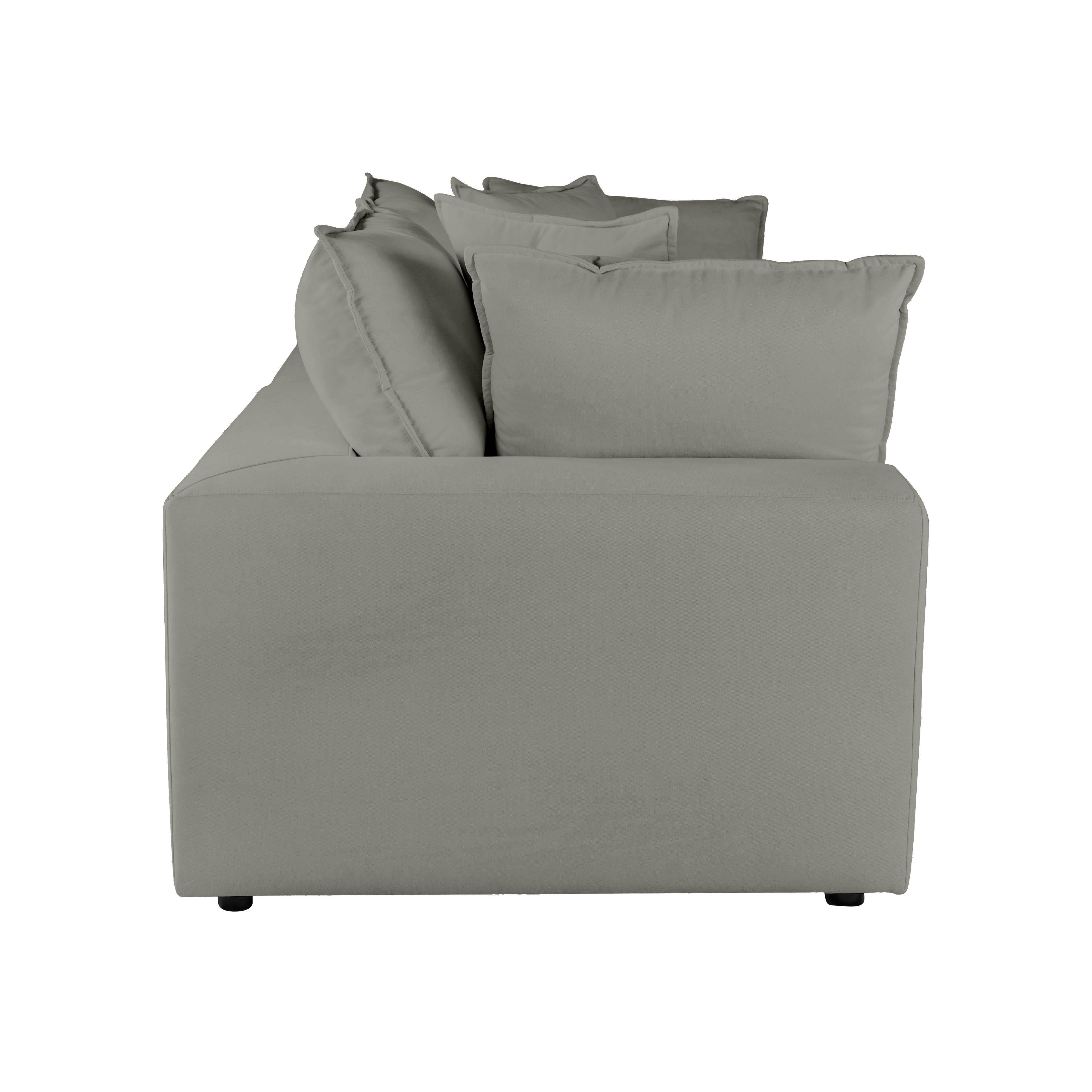 Cali Performance Fabric Modular Loveseat - Image 4