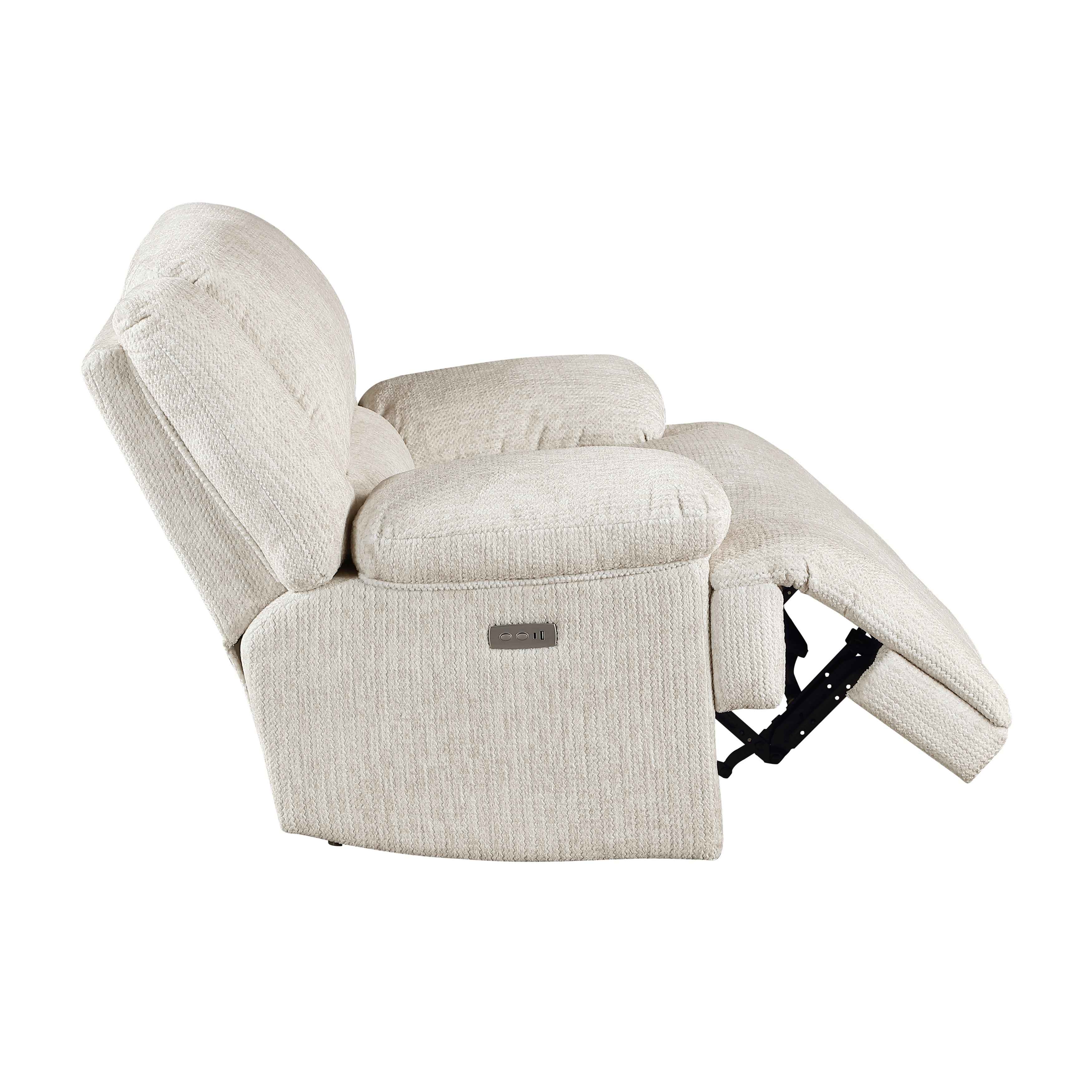 Caliber Beige Power Reclining Living Room Set - Image 17
