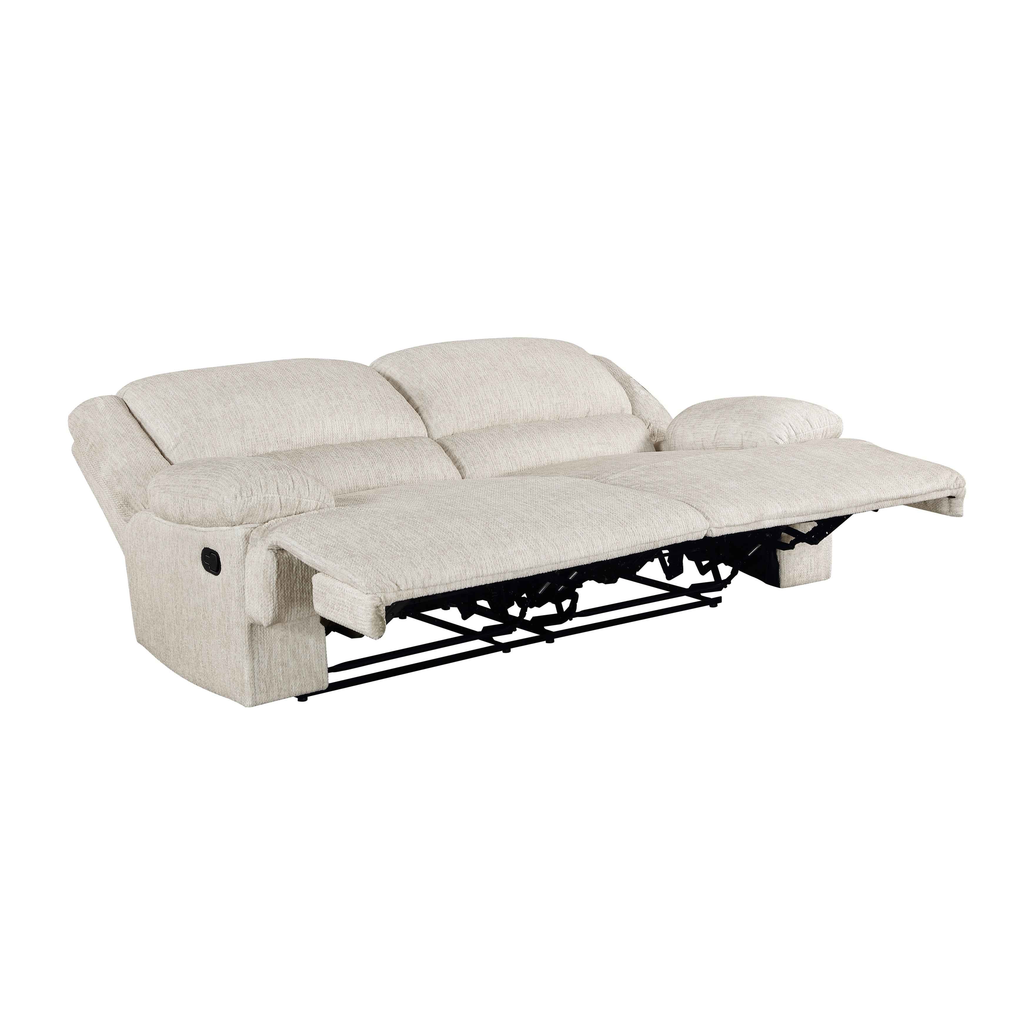 Caliber Beige Reclining Living Room Set - Image 3