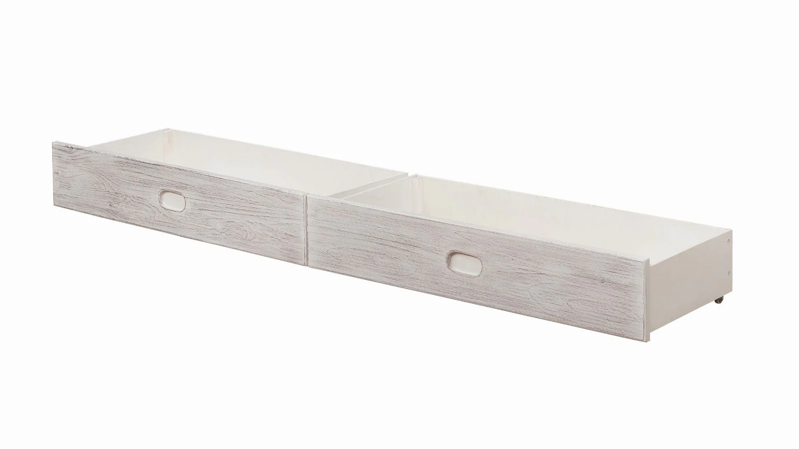 California Wire-Brushed White Bunk Bed - Image 5