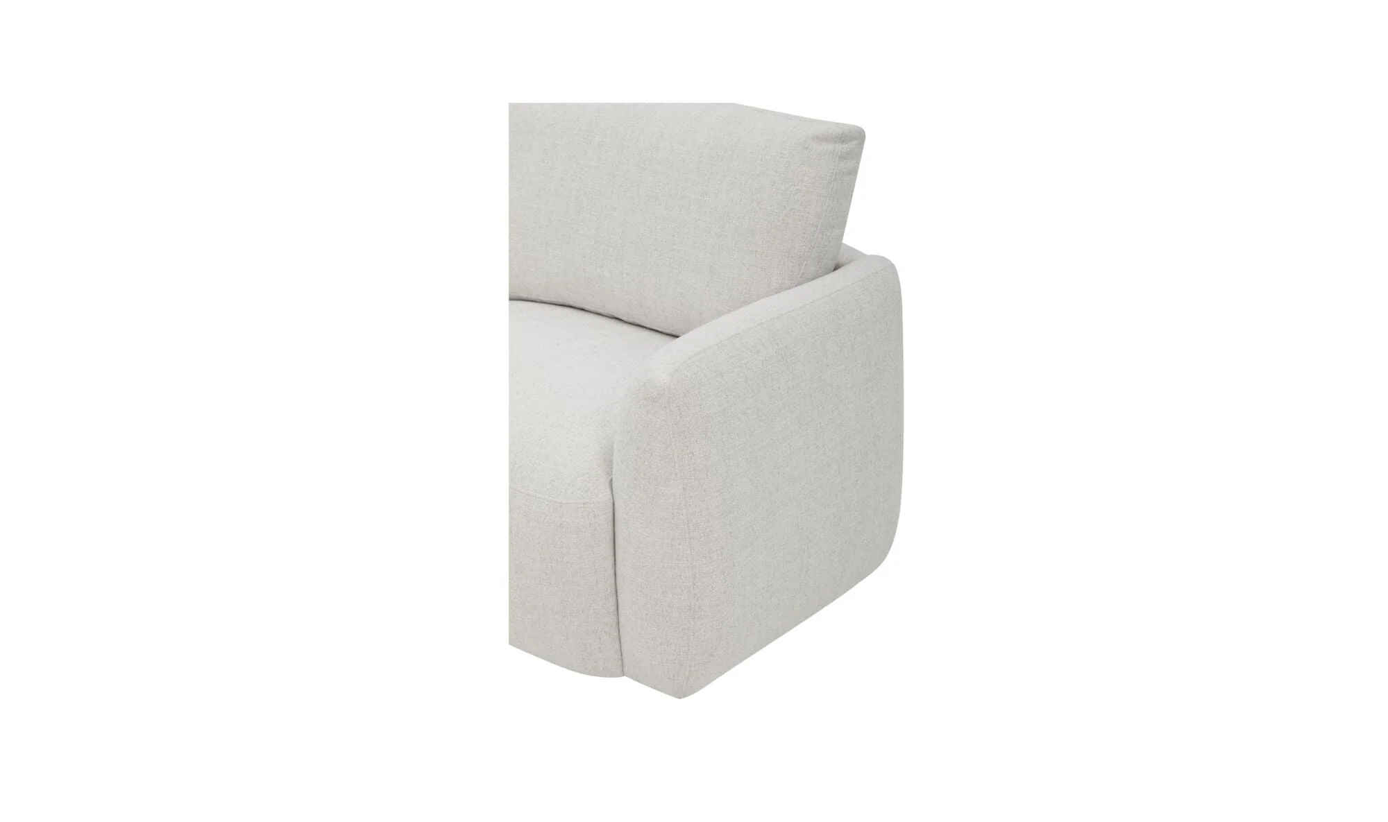 Callie Sofa 68 in. Flecked Oat - Image 5