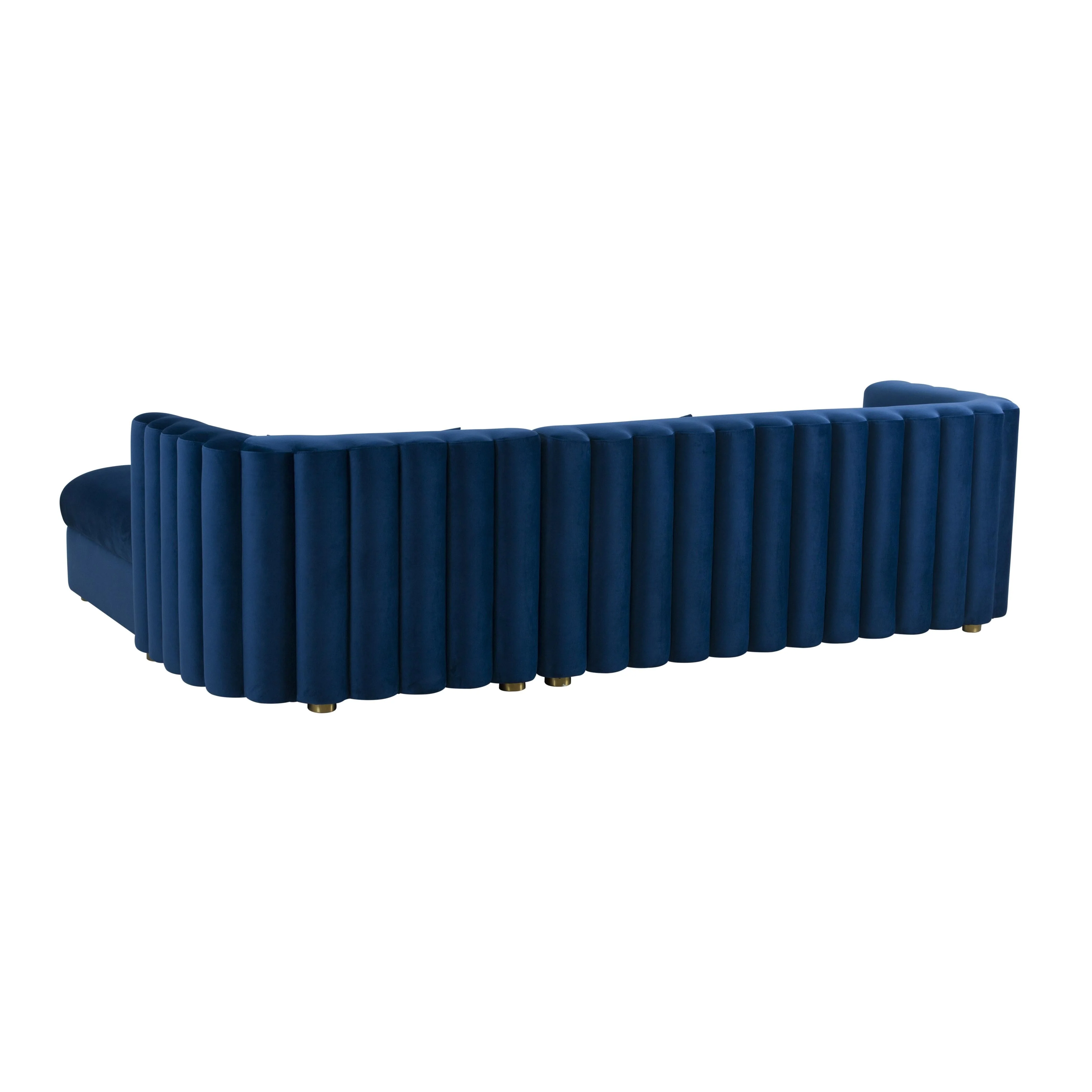 Callie Velvet Sectional - Image 15
