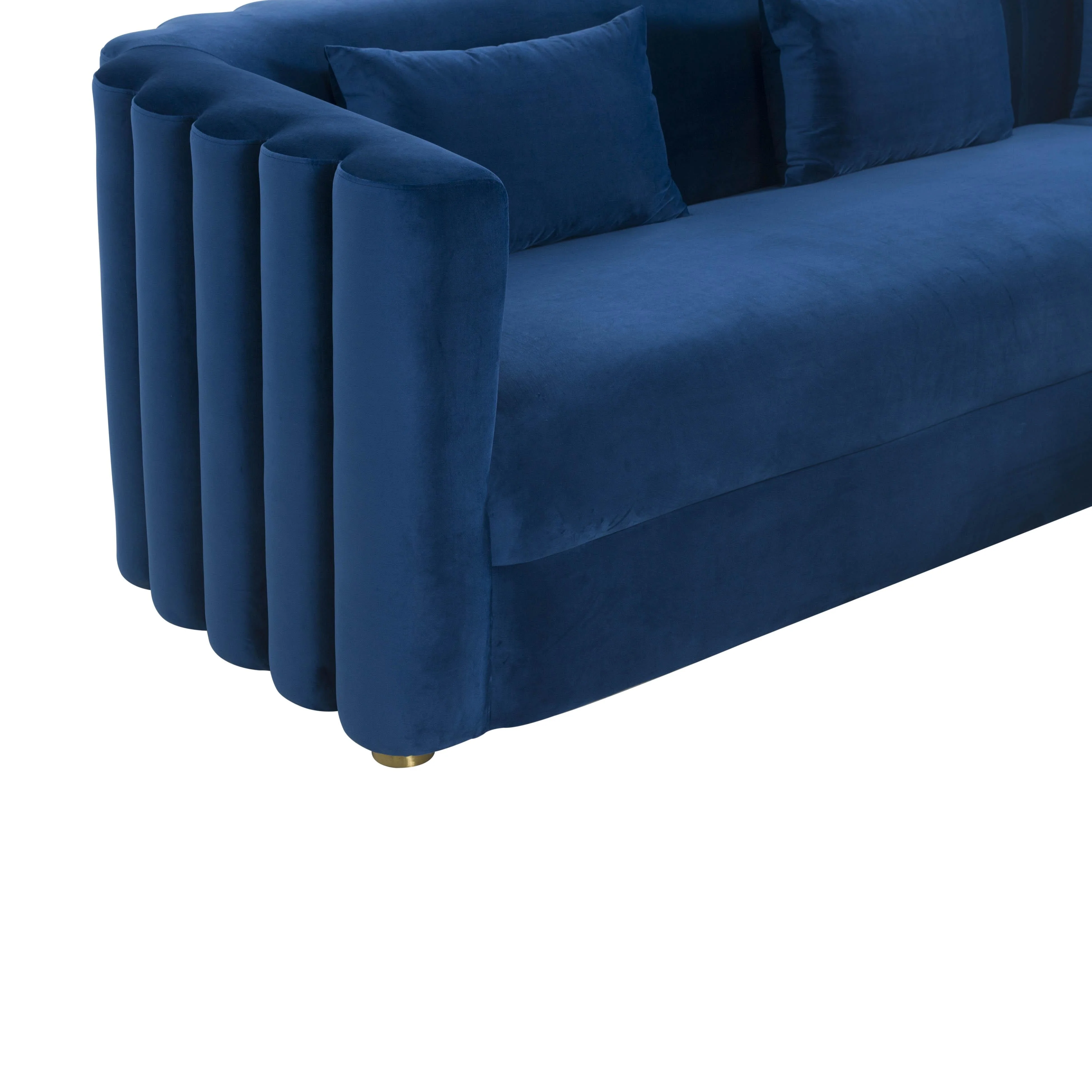 Callie Velvet Sectional - Image 17