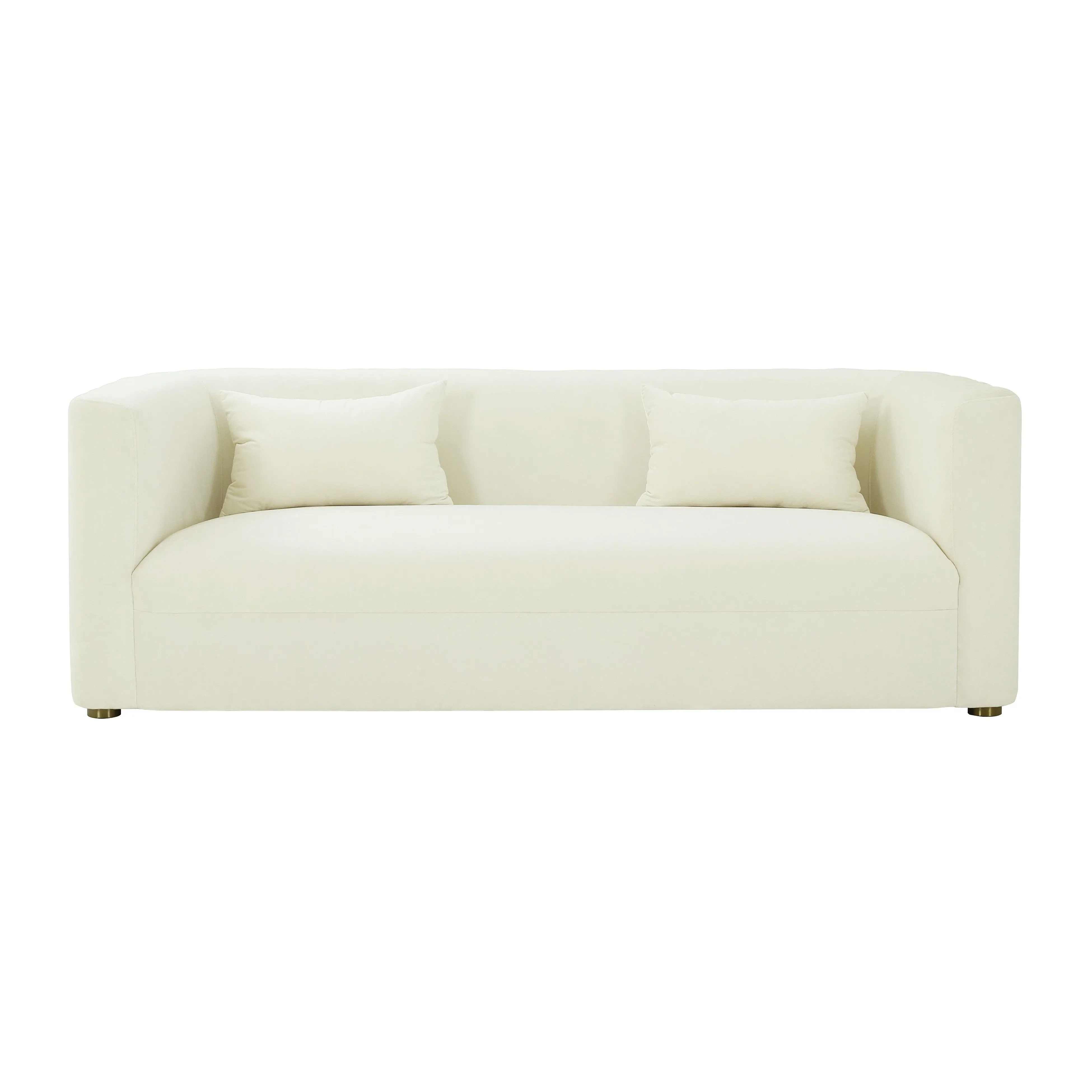 Callie Velvet Sofa - Image 3