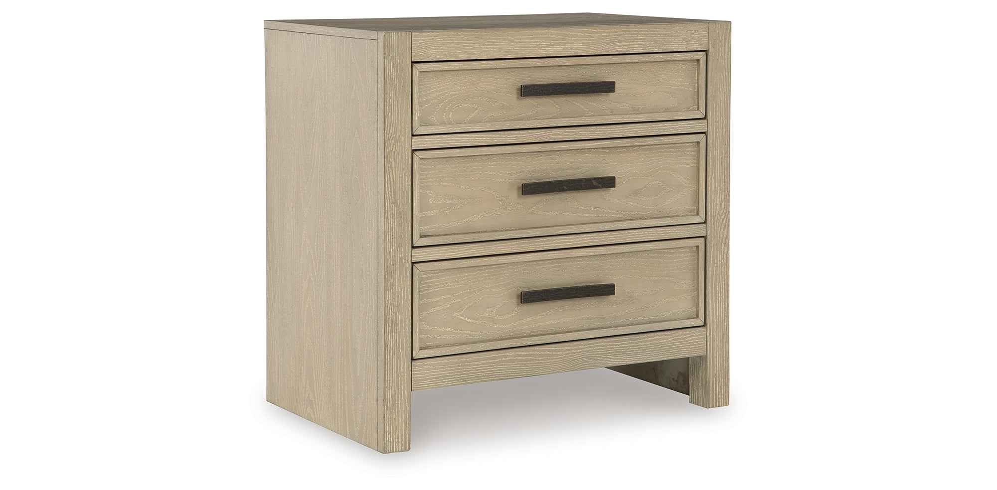 Calmoro Gray Bookcase Storage Panel Bedroom Set - Image 14