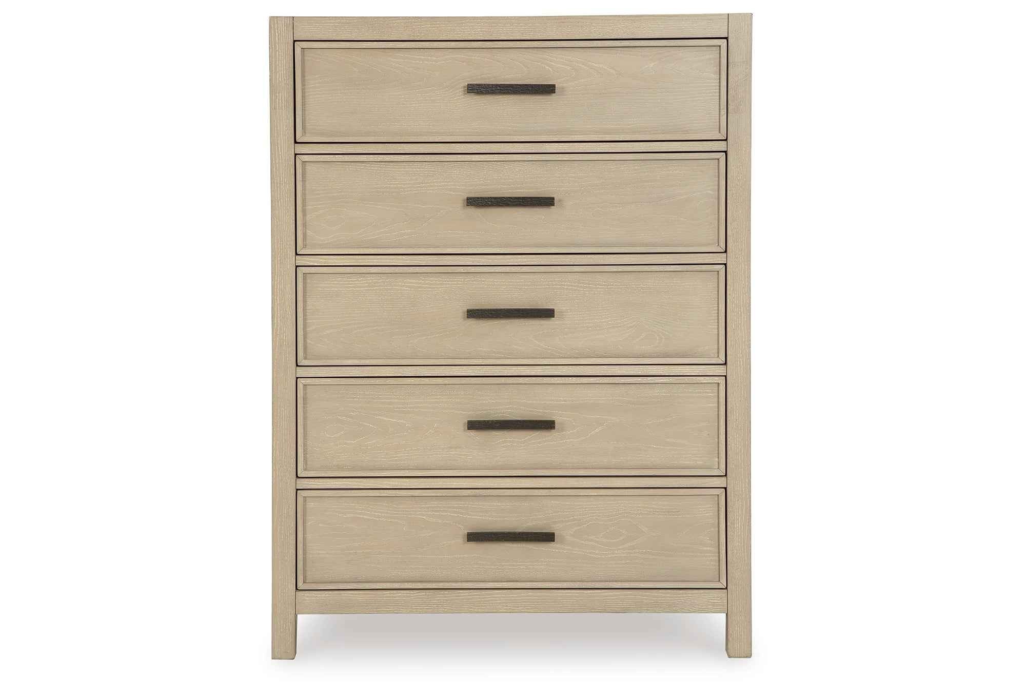 Calmoro Gray Bookcase Storage Panel Bedroom Set - Image 26