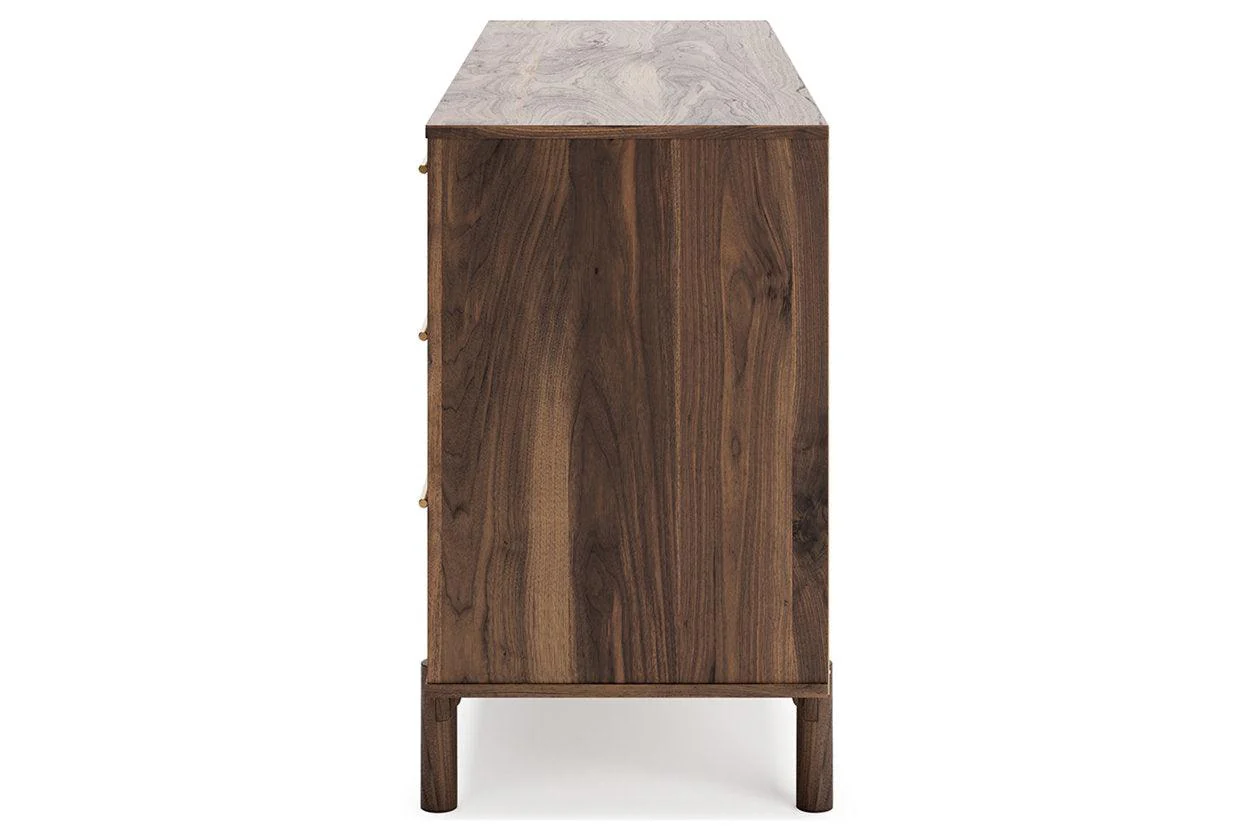 Calverson Mocha Dresser - Image 6