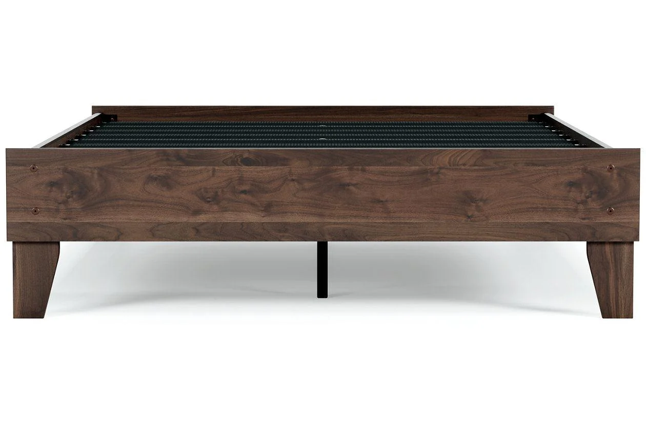 Calverson Mocha Full Platform Bed - Image 2
