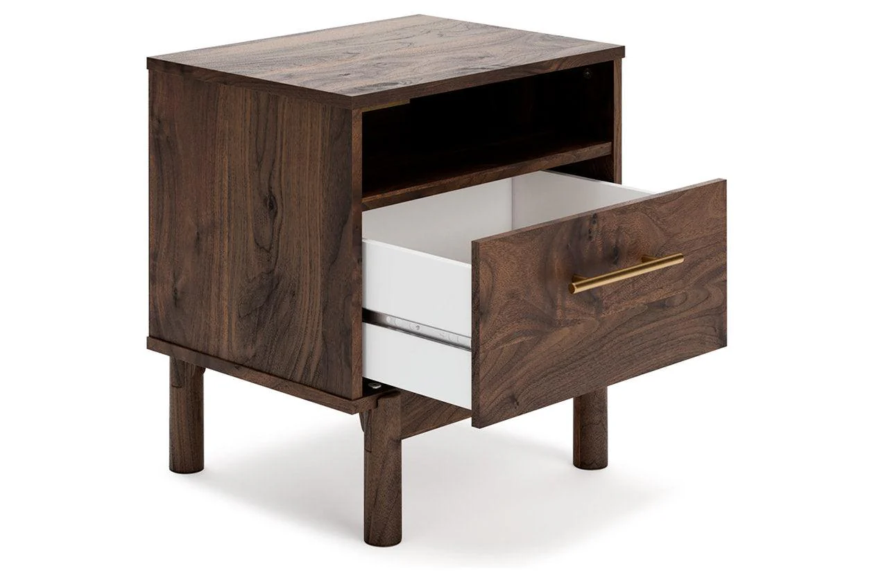 Calverson Mocha Nightstand - Image 2