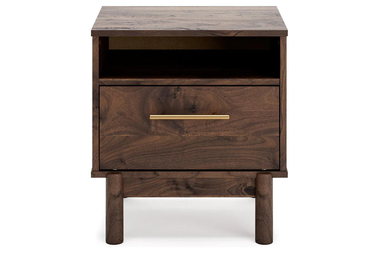 Calverson Mocha Nightstand - Image 3