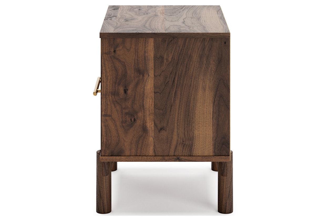 Calverson Mocha Nightstand - Image 7