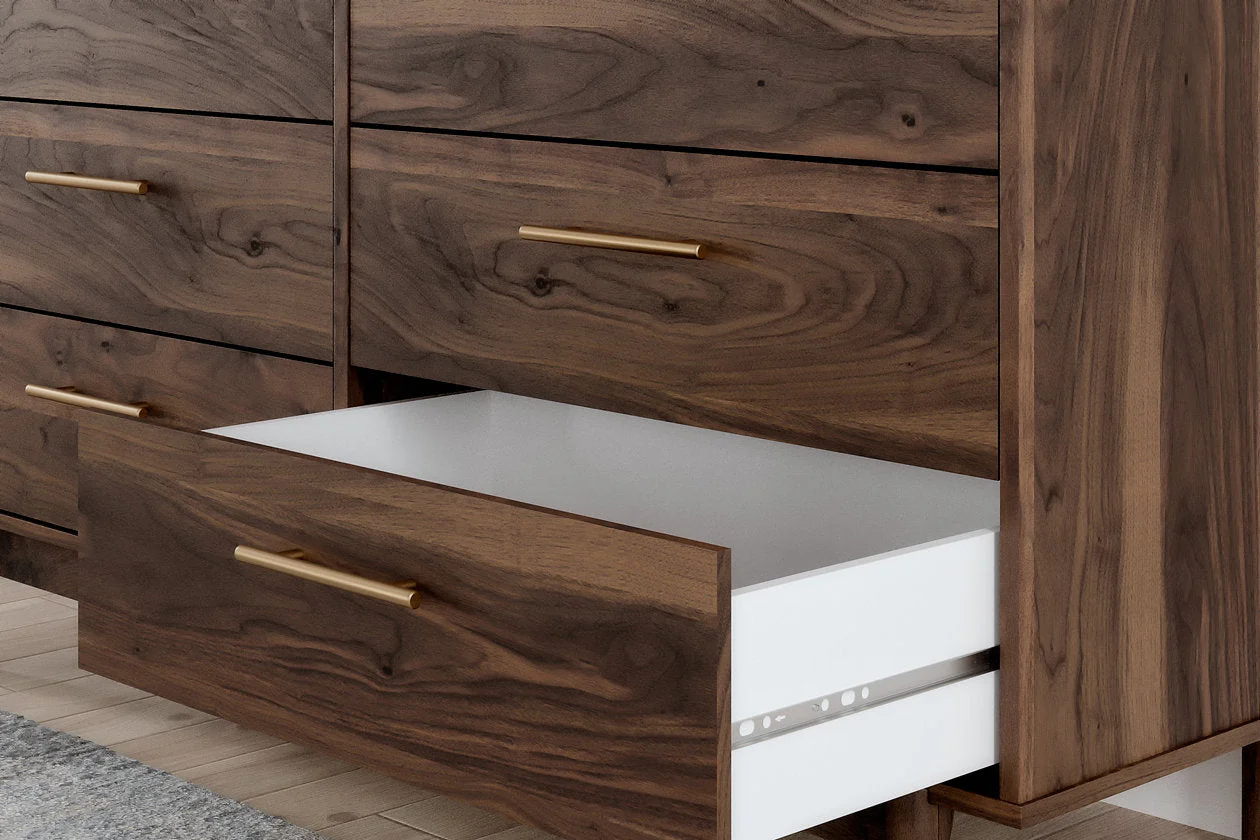 Calverson Mocha Platform Bedroom Set - Image 10