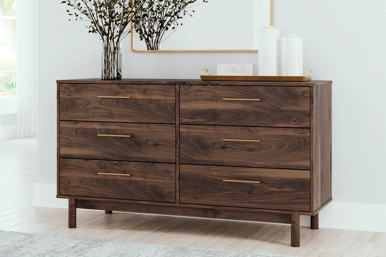 Calverson Mocha Platform Bedroom Set - Image 11