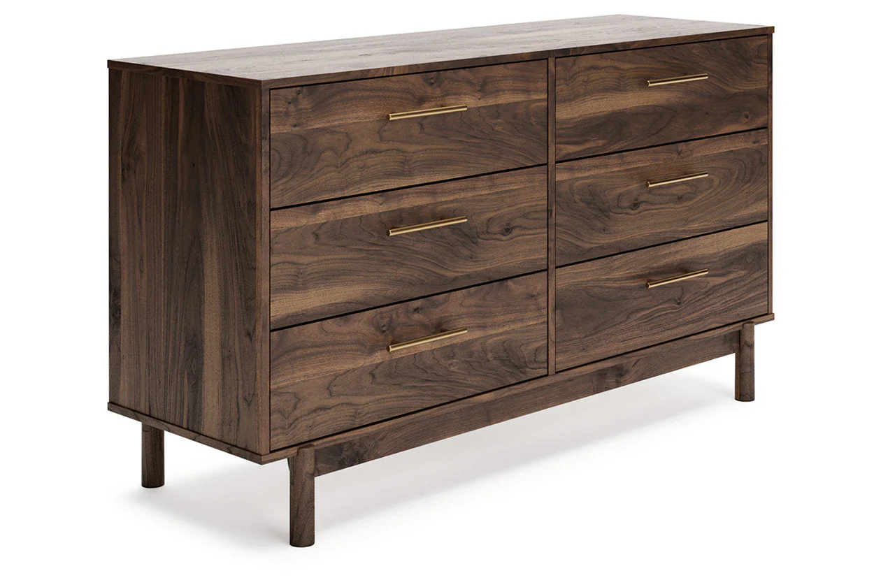 Calverson Mocha Platform Bedroom Set - Image 8