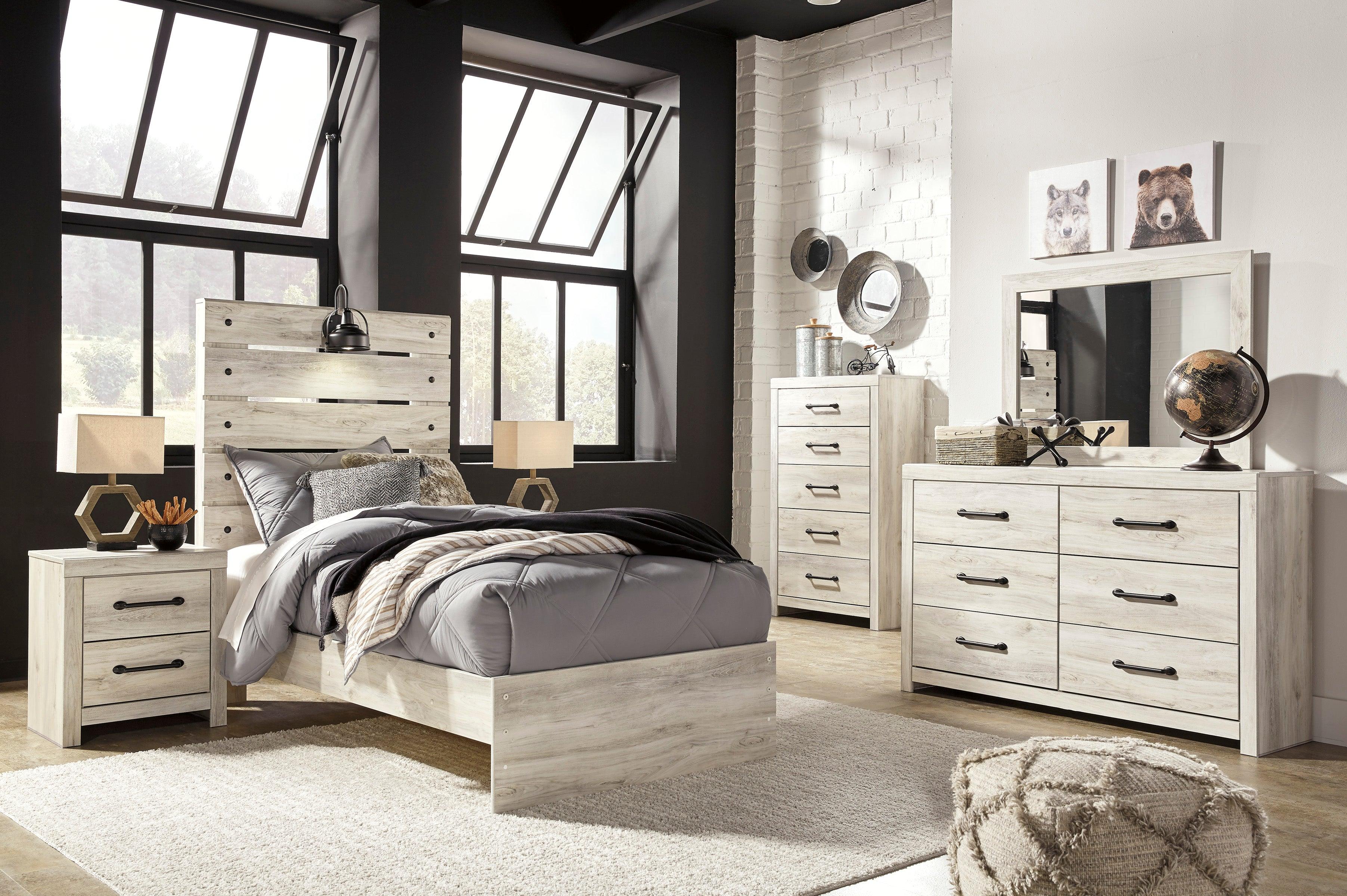 Cambeck Whitewash Panel Youth Bedroom Set - Image 3