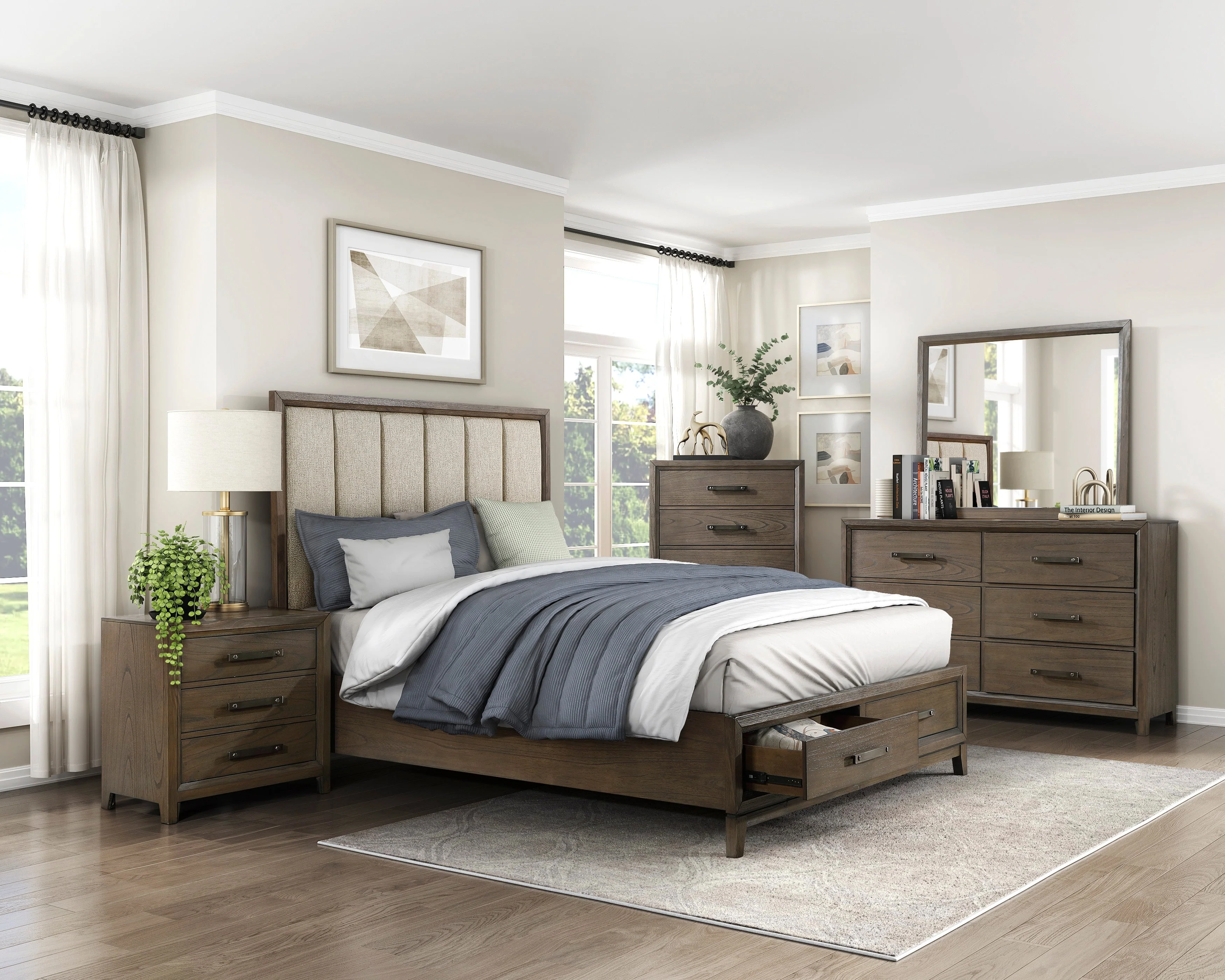 Cambridge Dark Walnut Chest - Image 2