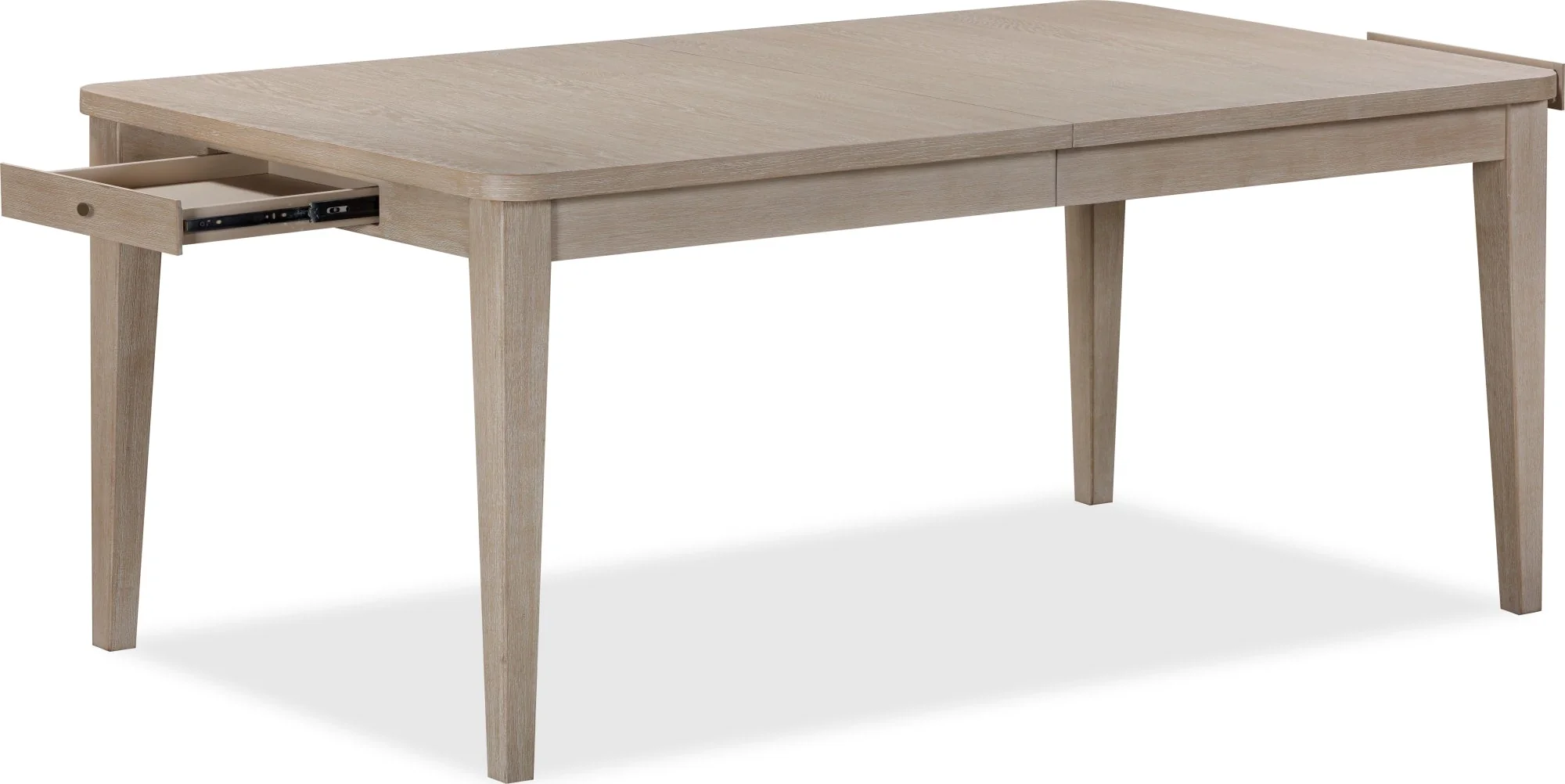 Camden Chai Two Drawer Extendable Dining Table - Image 7