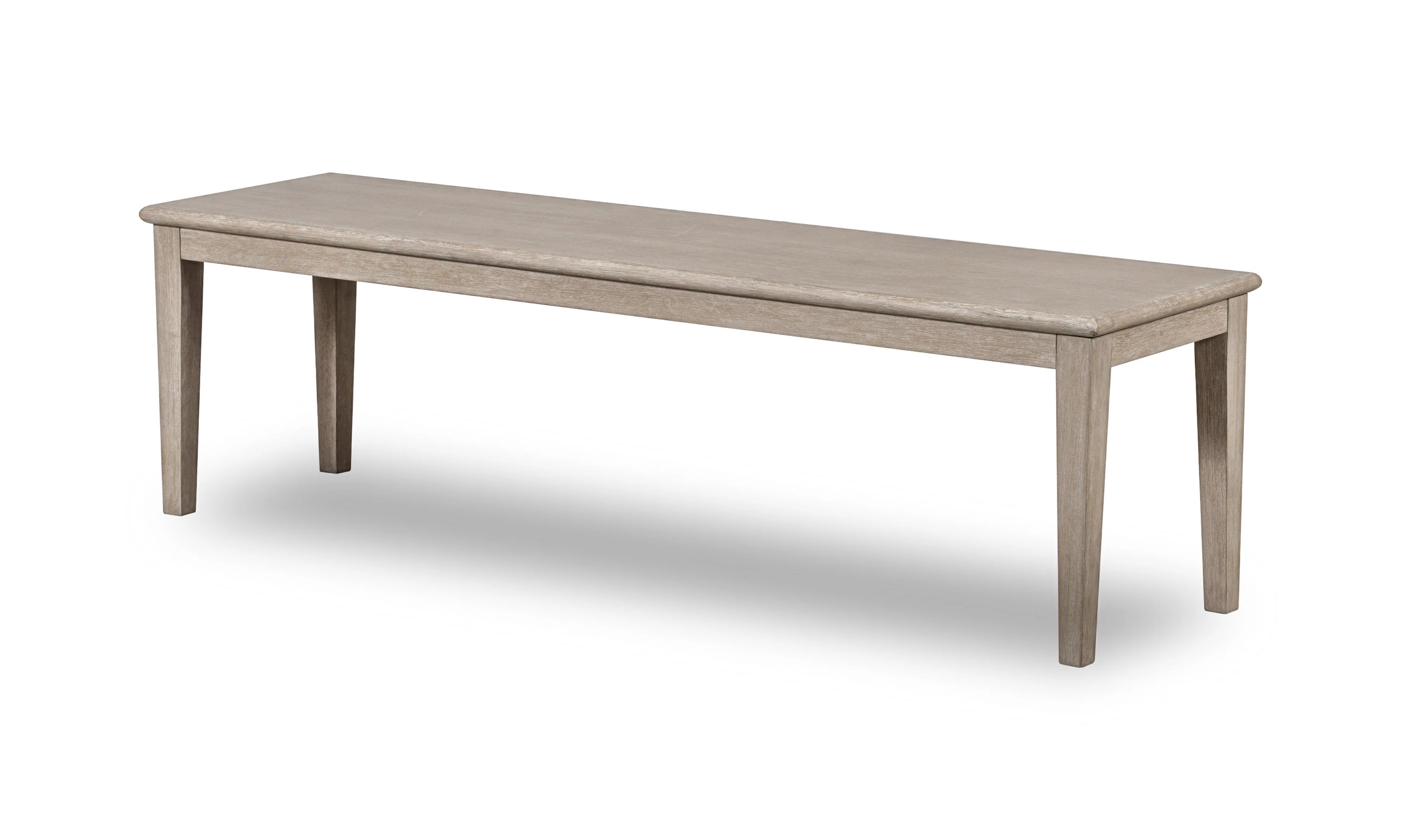 Camden Oak Wood Bench in Chai - Image 2