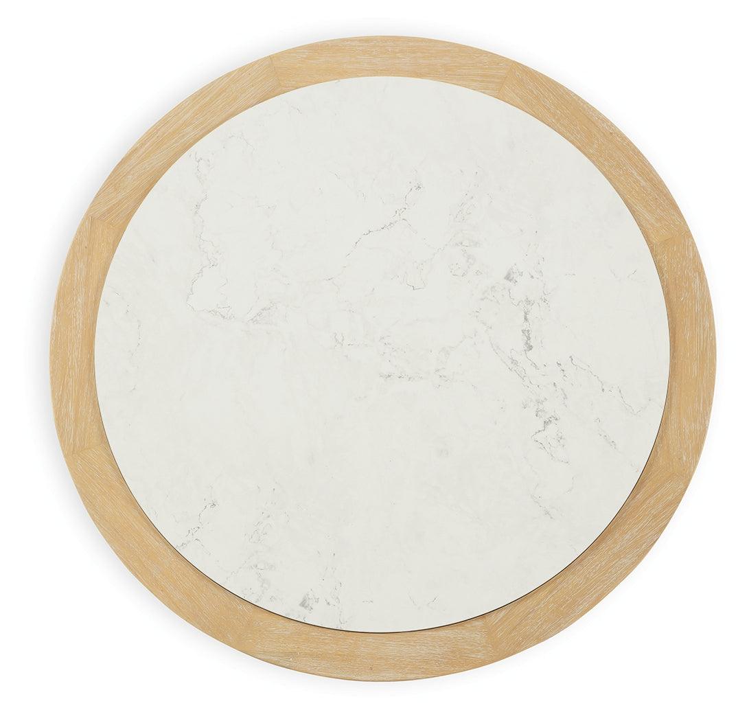 Camdill Light Brown/White Coffee Table - Image 2