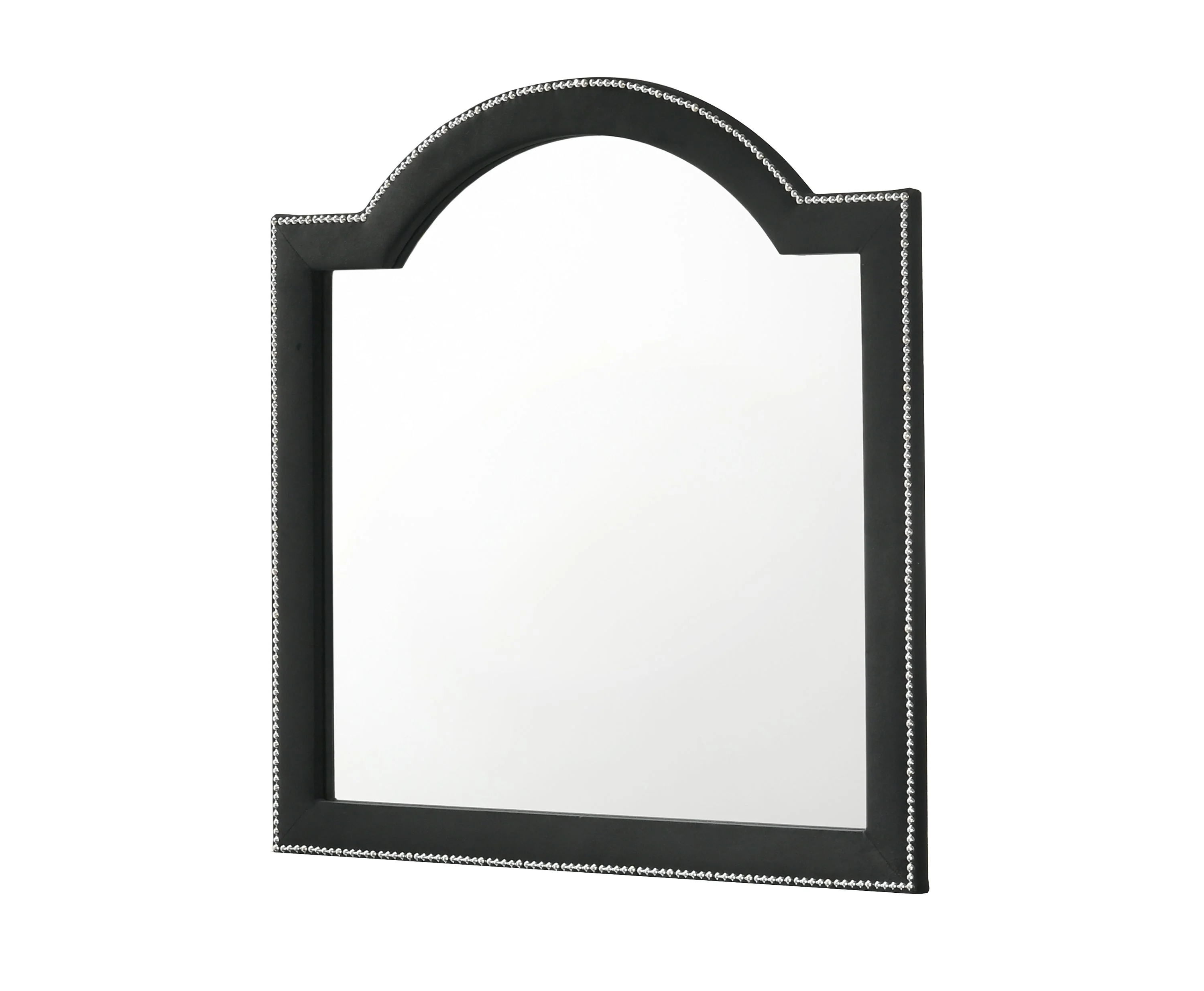 Cameo Black Upholstered Panel Bedroom Set - Image 5