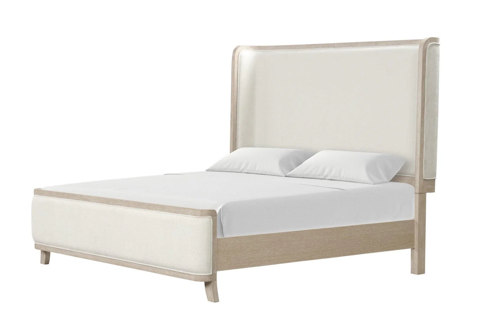 Candra Natural Oak Queen Bed