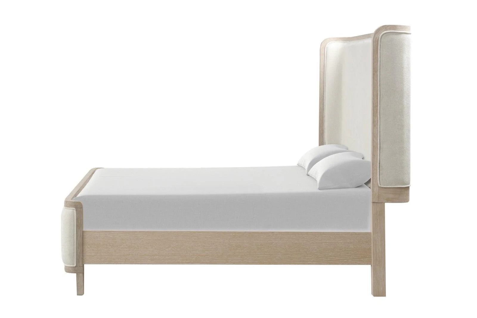 Candra Natural Oak Queen Bed - Image 3
