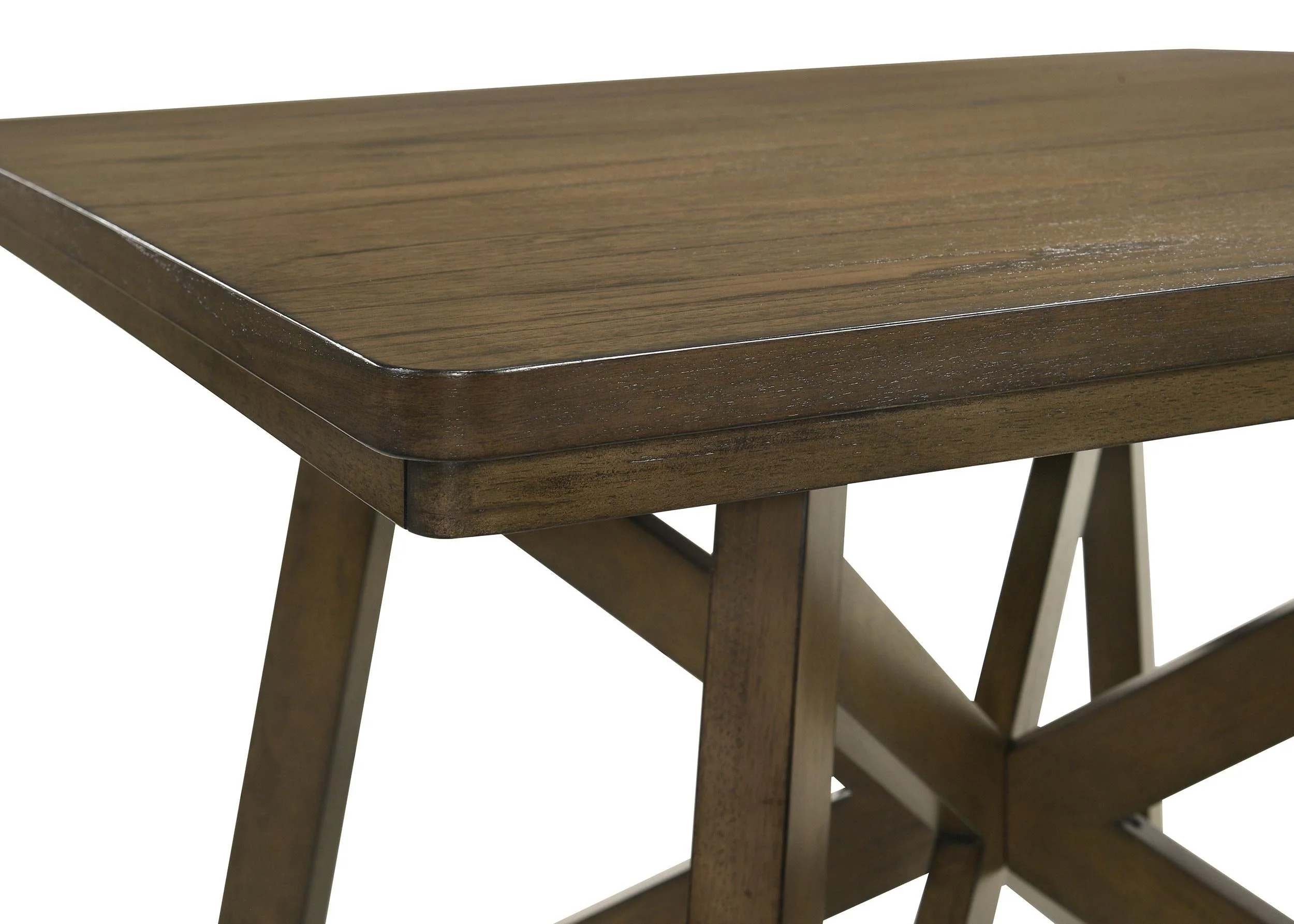 Canfield Brown Square Counter Height Dining Table - Image 4