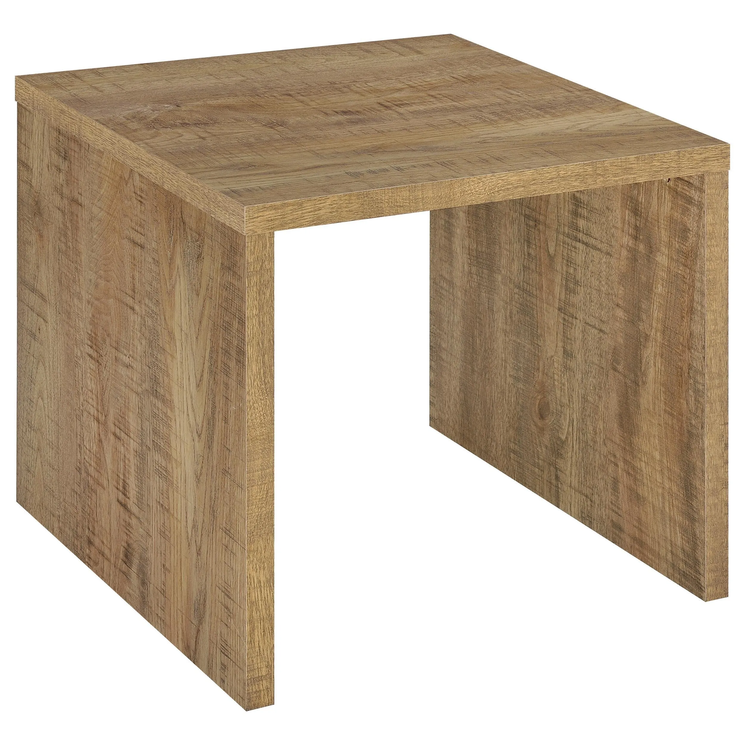 Canoga Mango 3-Piece Lift Top Cocktail Coffee Table Set - Image 3