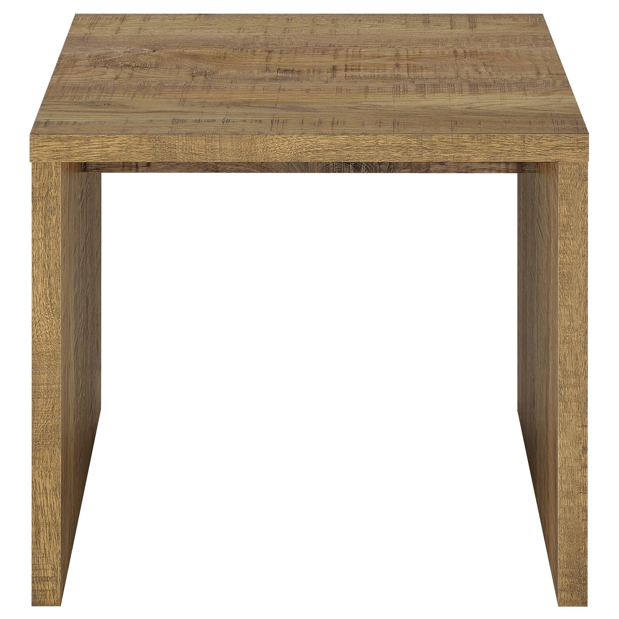 Canoga Mango 3-Piece Lift Top Cocktail Coffee Table Set - Image 4