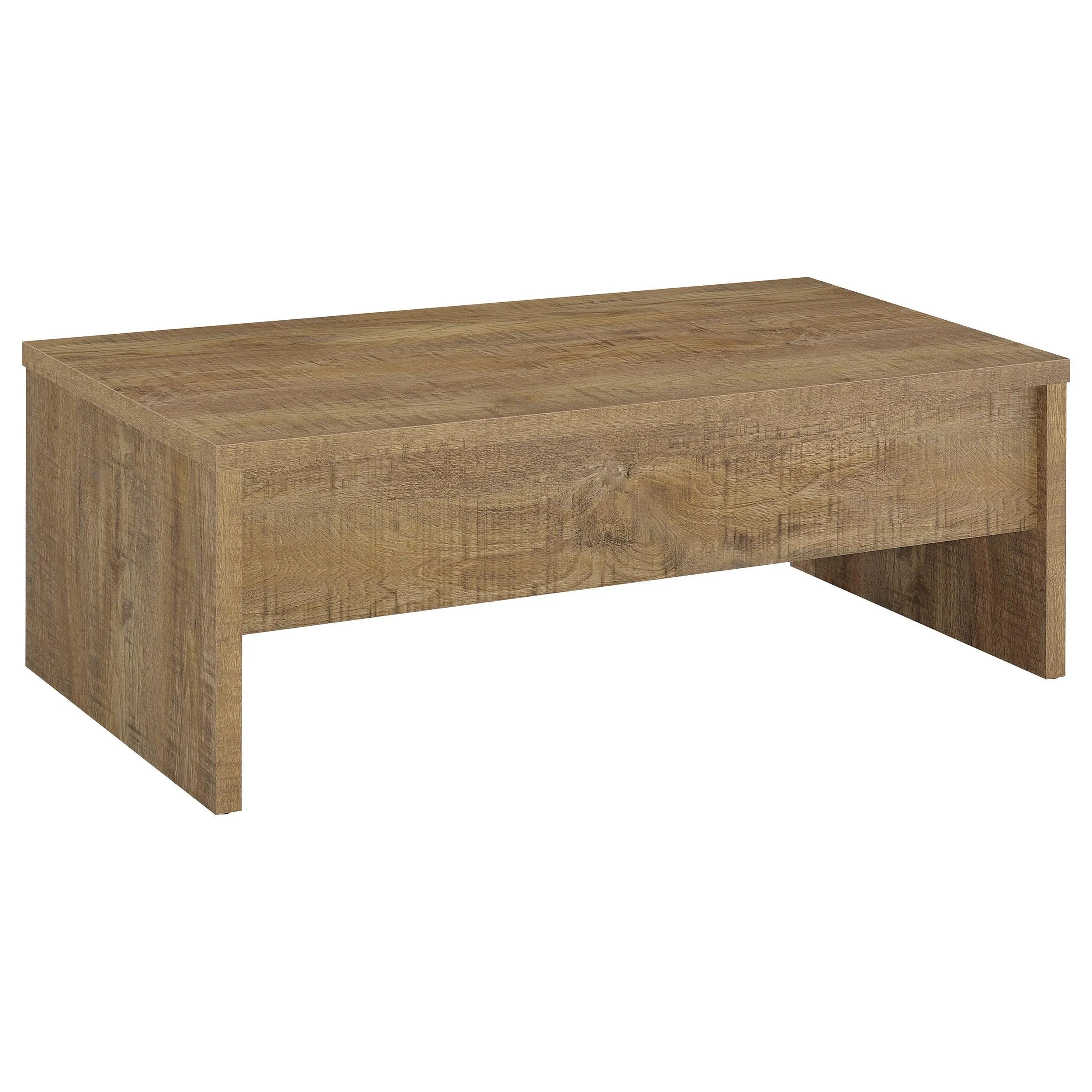 Canoga Mango 3-Piece Lift Top Cocktail Coffee Table Set - Image 8