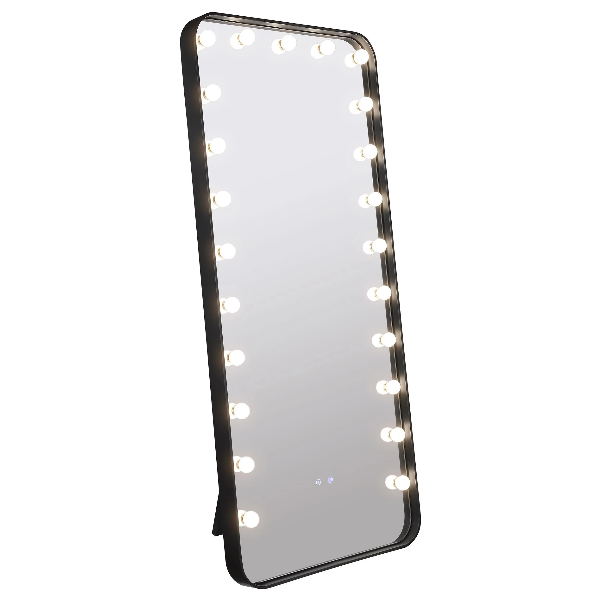 Canton Black LED Standing Mirror with Speakers - Image 5