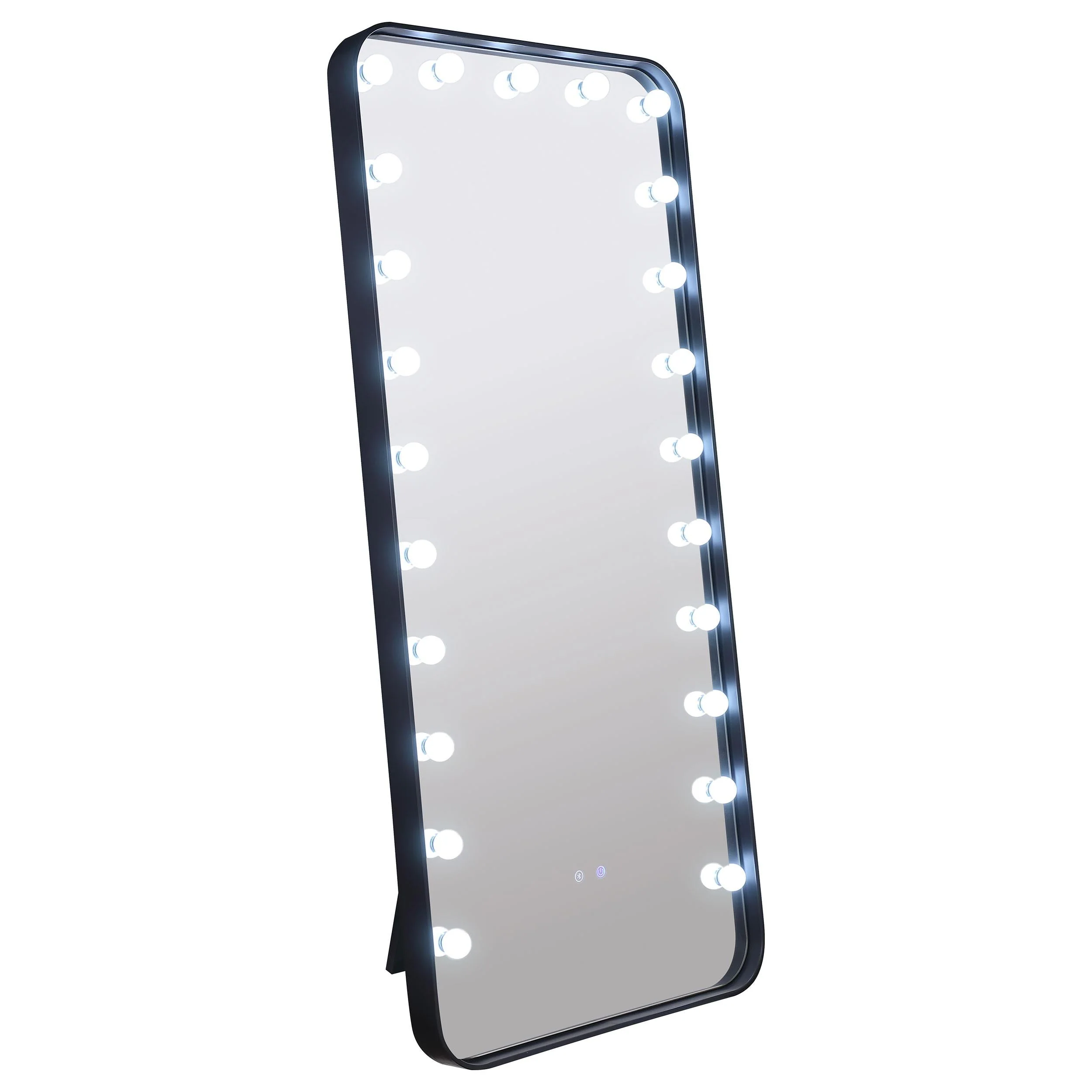 Canton Black LED Standing Mirror with Speakers - Image 6