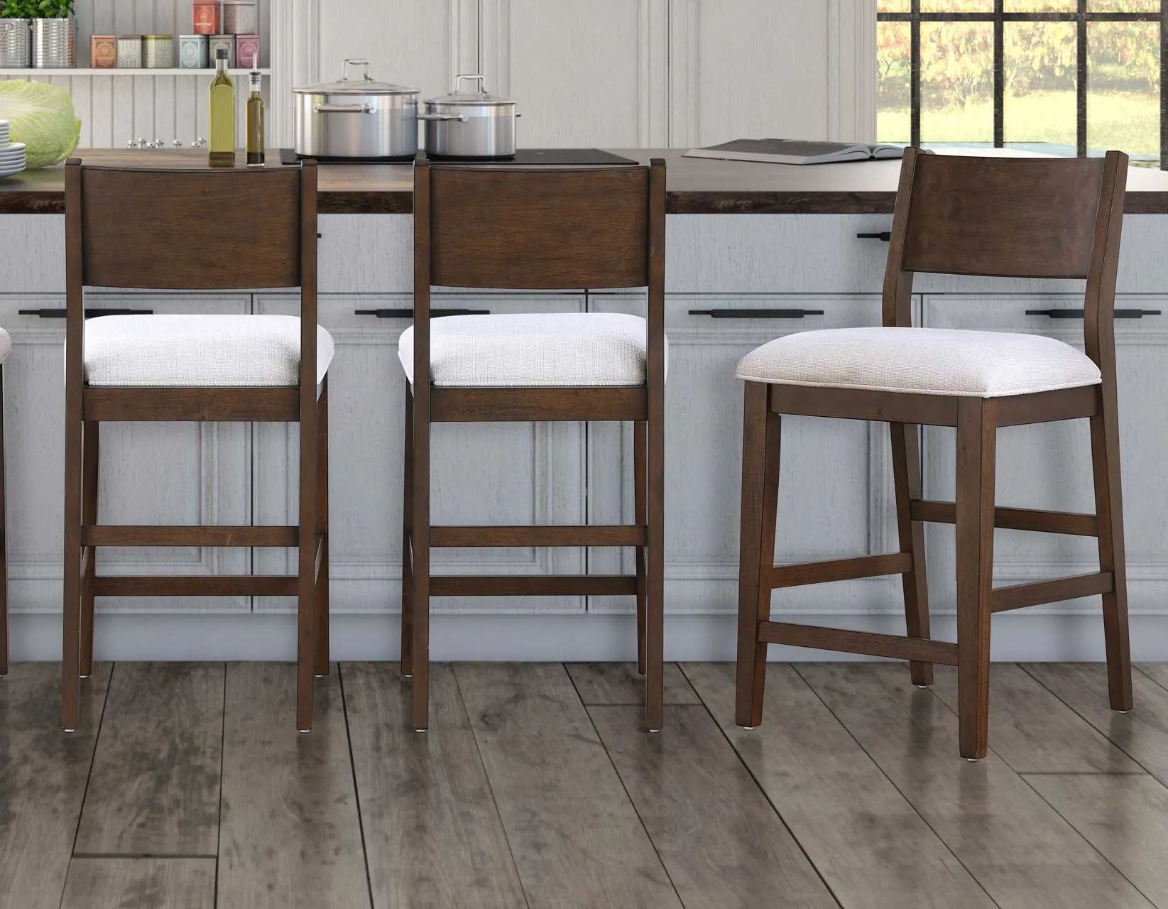 Canton Mocha Counter Height Dining Set - Image 22