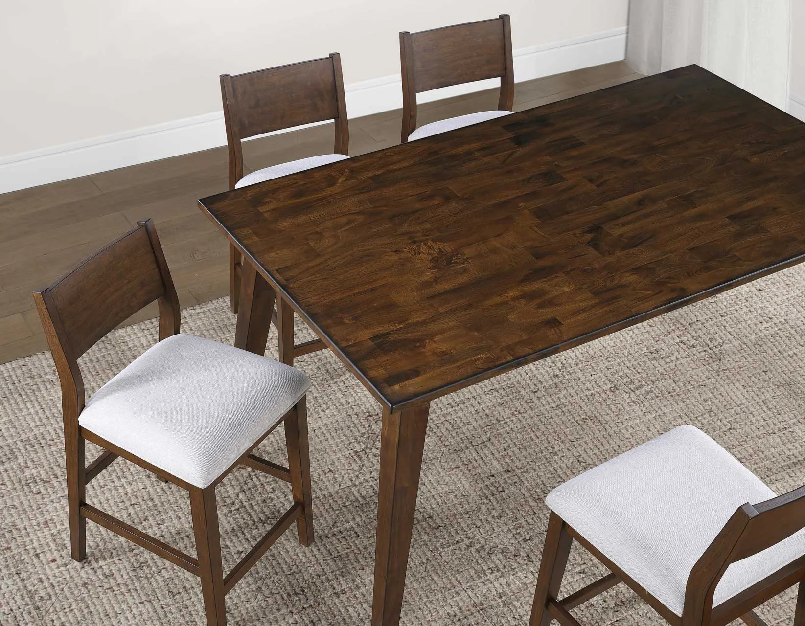 Canton Mocha Counter Height Dining Set - Image 9