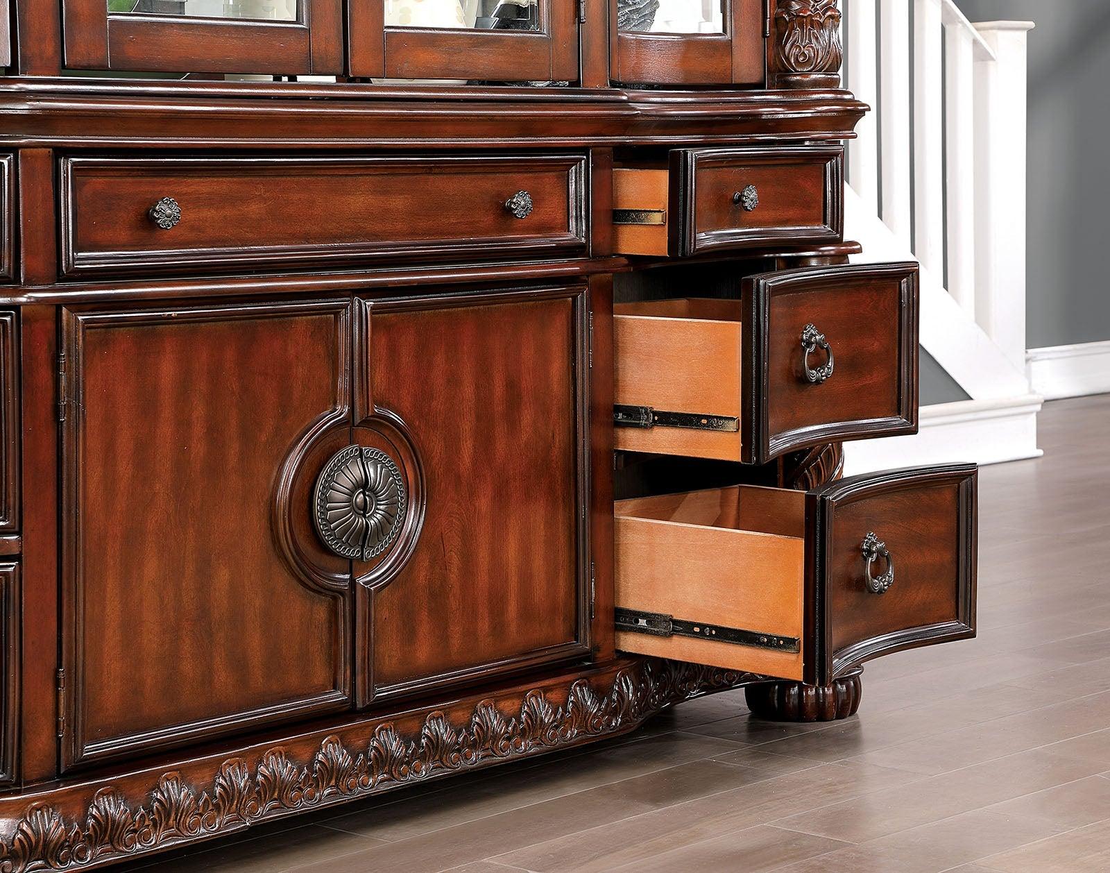 Canyonville Brown Cherry Hutch & Buffet - Image 3