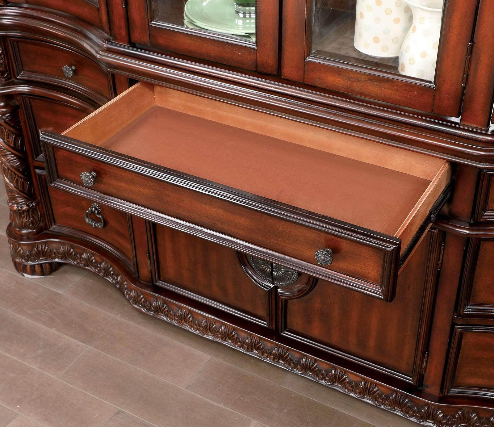 Canyonville Brown Cherry Hutch & Buffet - Image 4