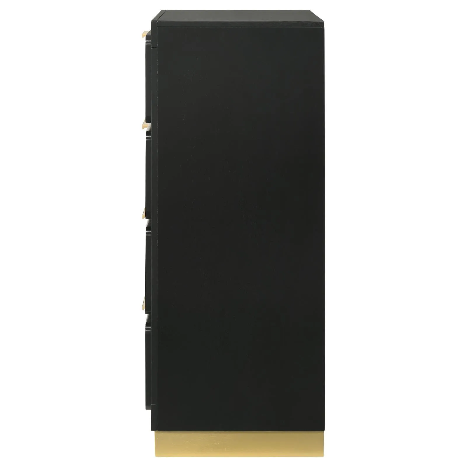 Caraway 4-drawer Bedroom Chest Black - Image 8