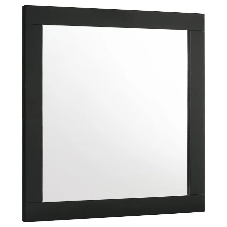 Caraway Black/Grey 4-Piece Queen Bedroom Set with LED Headboard - Image 9