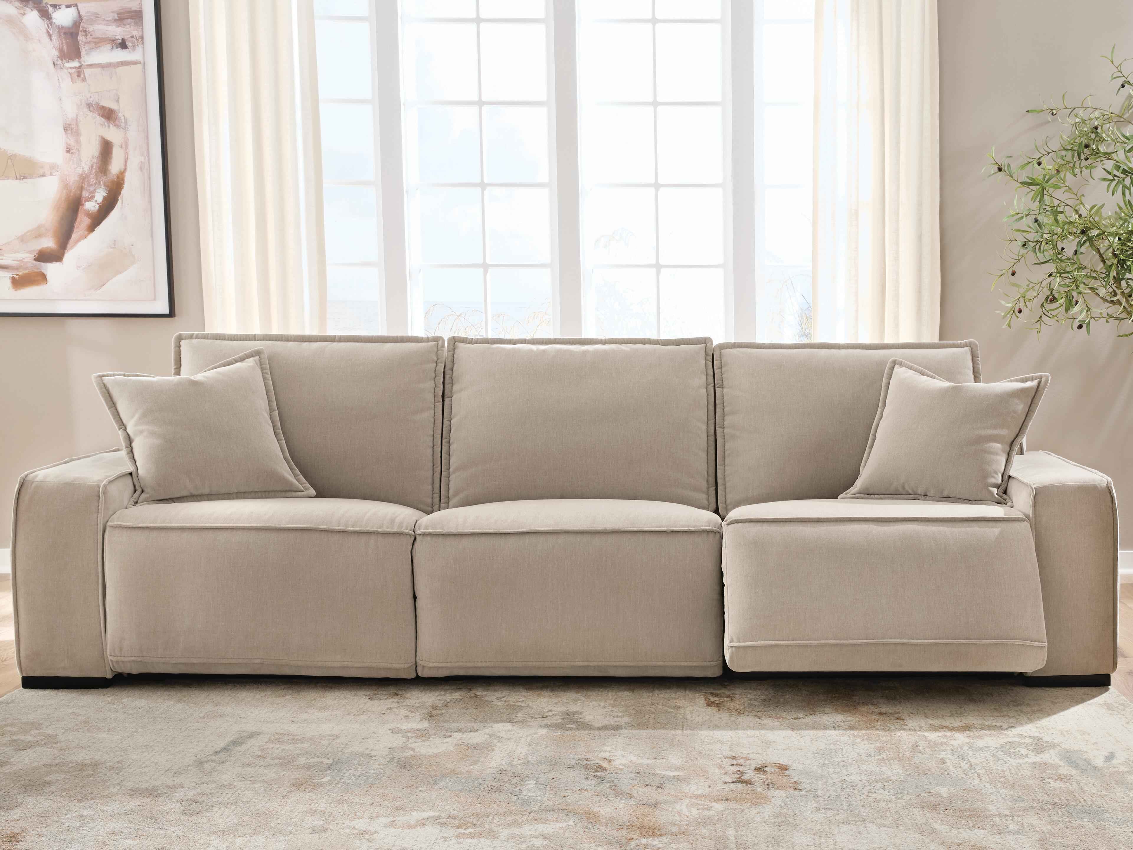 Carceri Cashmere 3-Piece Power Sectional Reclining Sofa - Image 4