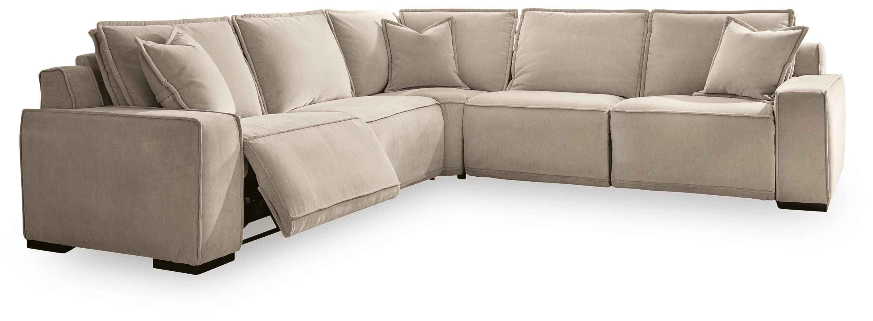 Carceri Cashmere 5-Piece Power Sectional Reclining Sofa - Image 2