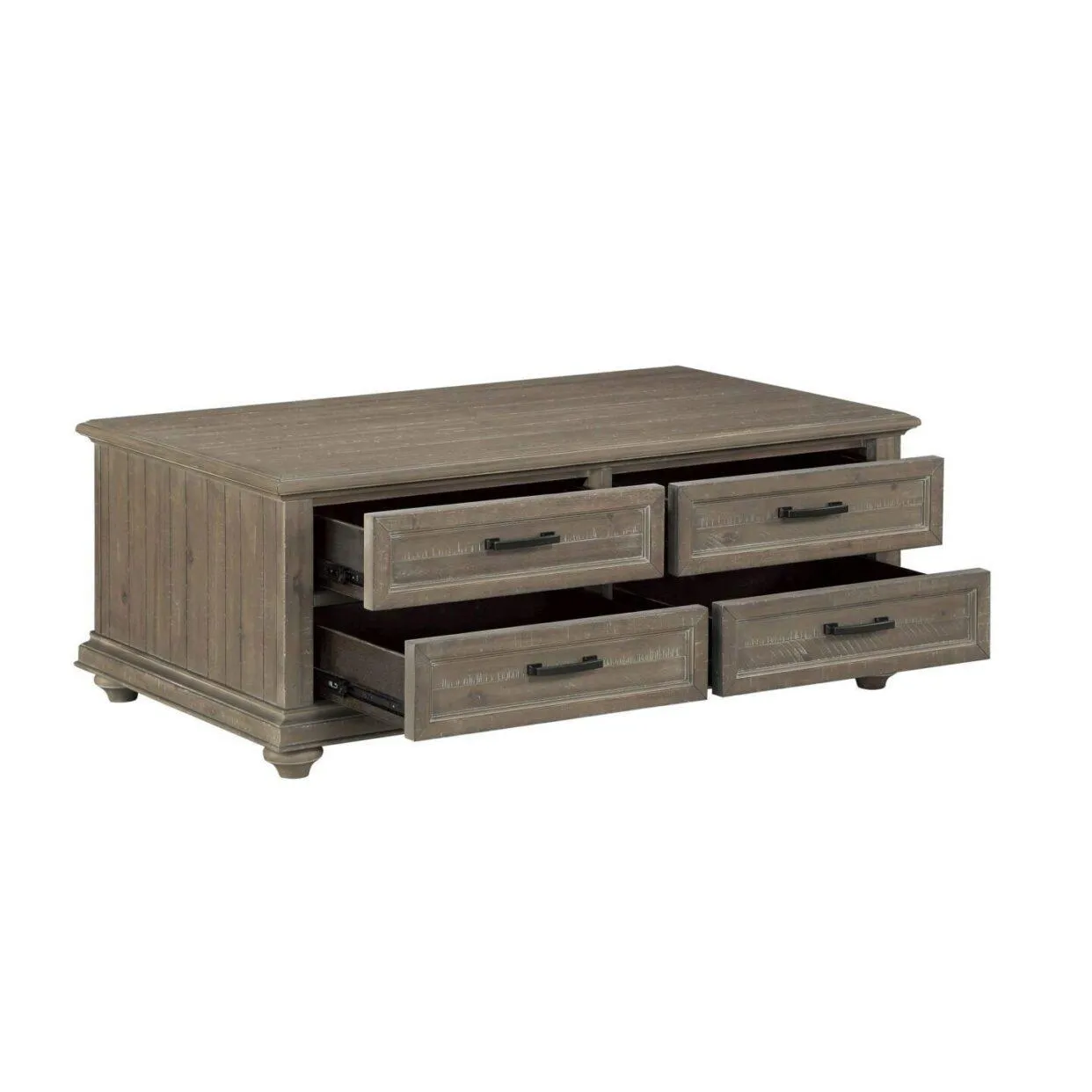 Cardano Driftwood Light Brown Wood Cocktail Table - Image 4
