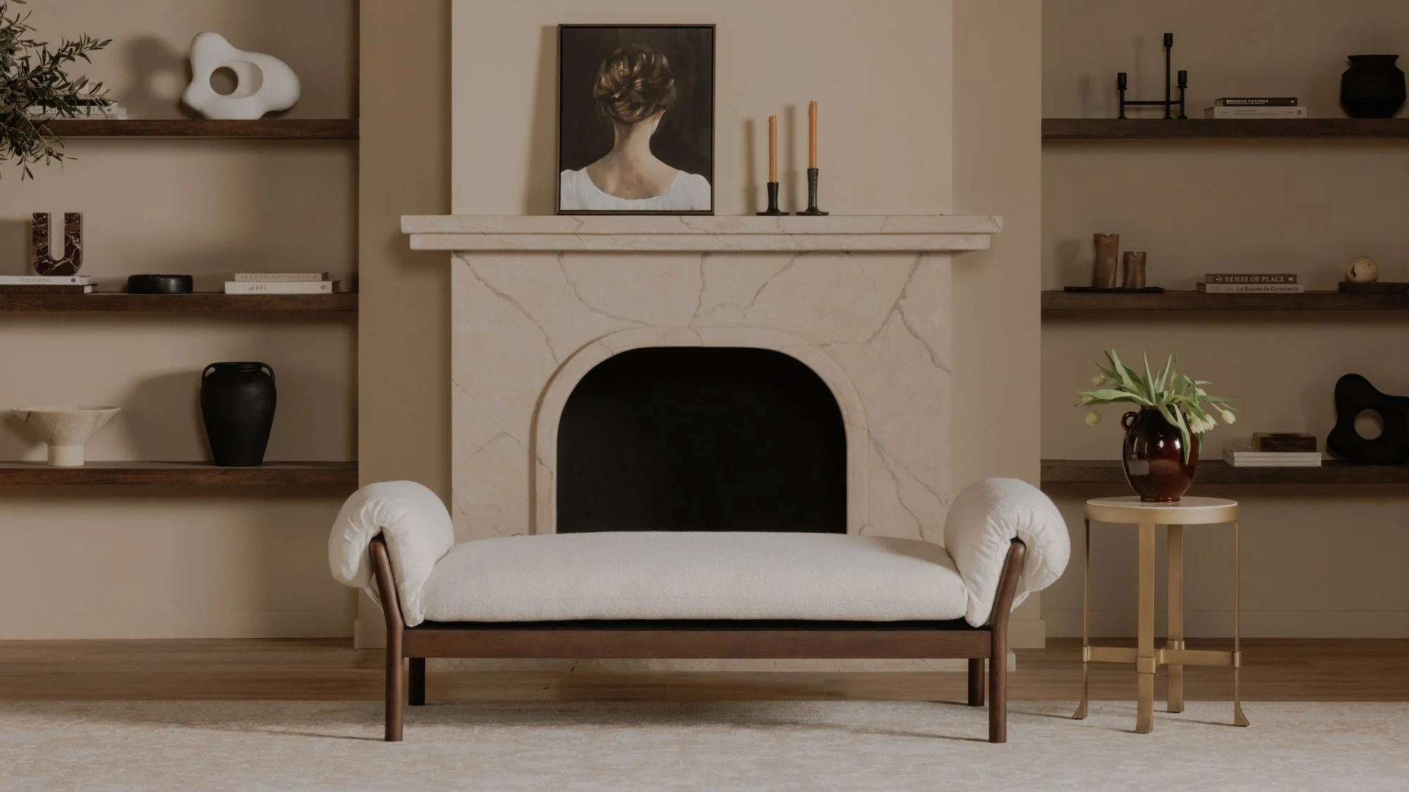 Cardero Daybed Ivory - Image 5