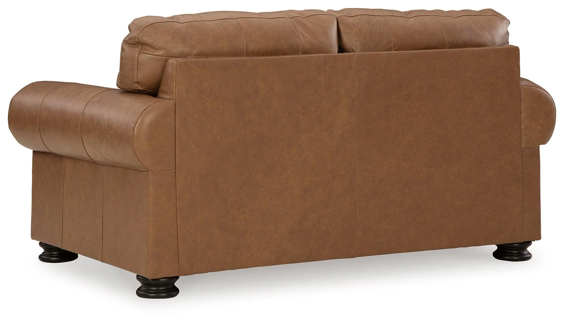 Carianna Caramel Loveseat - Image 5