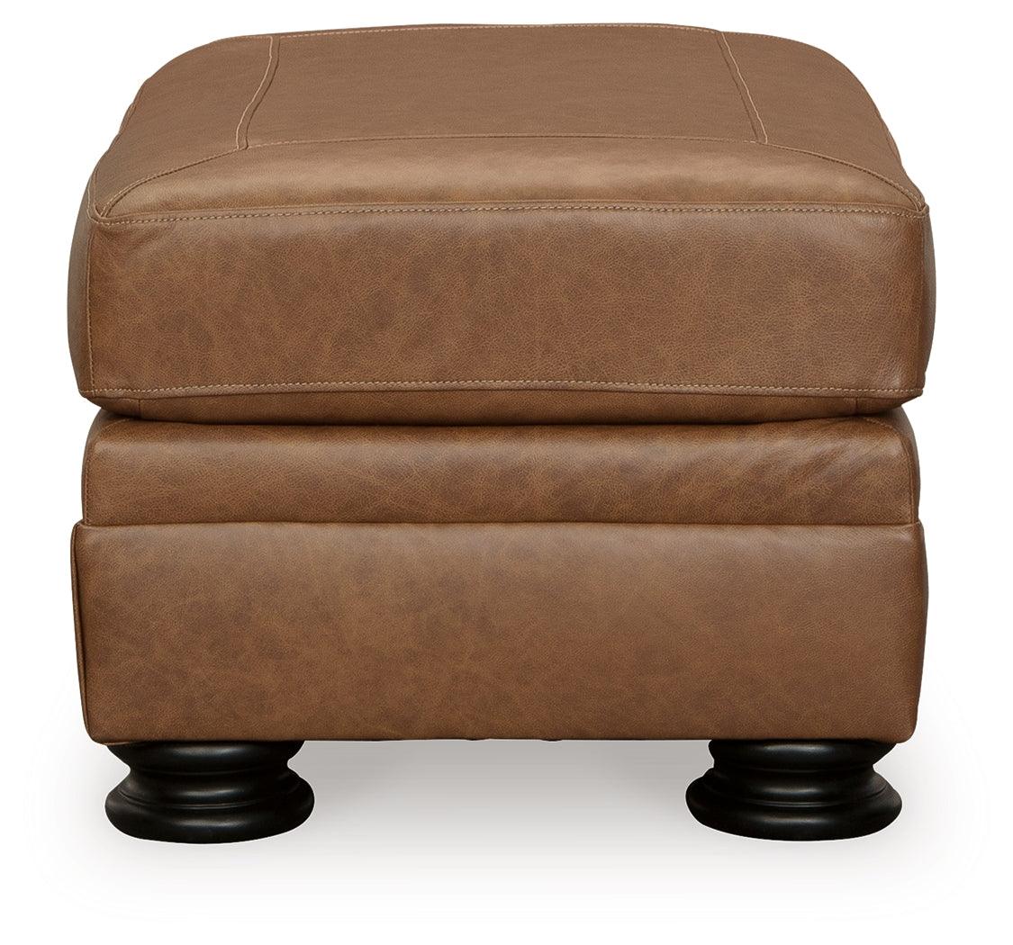 Carianna Caramel Ottoman - Image 3