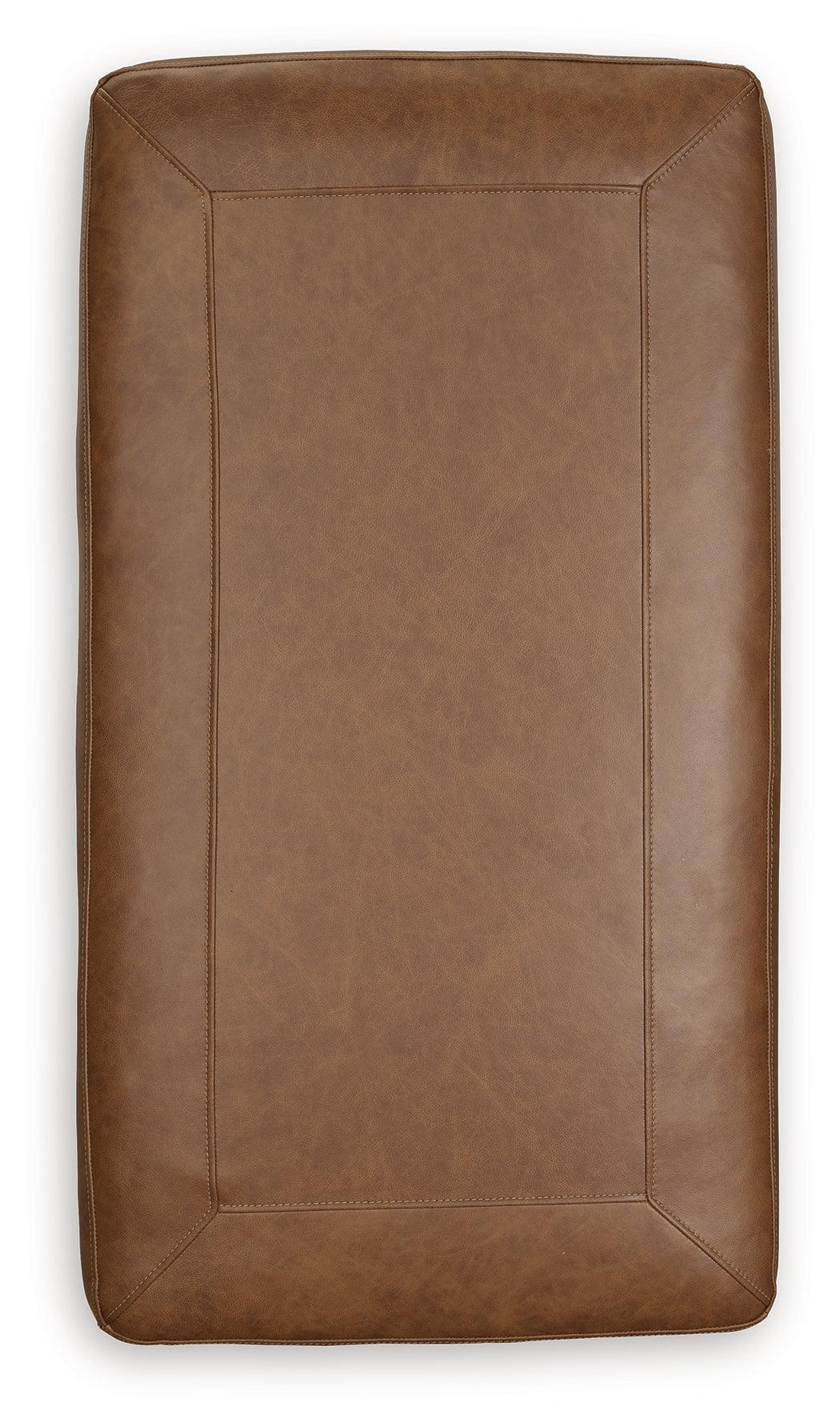 Carianna Caramel Ottoman - Image 4