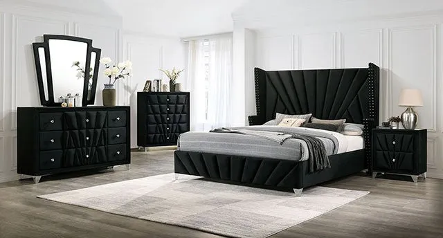 Carissa Black 5-Piece Queen Bedroom Set